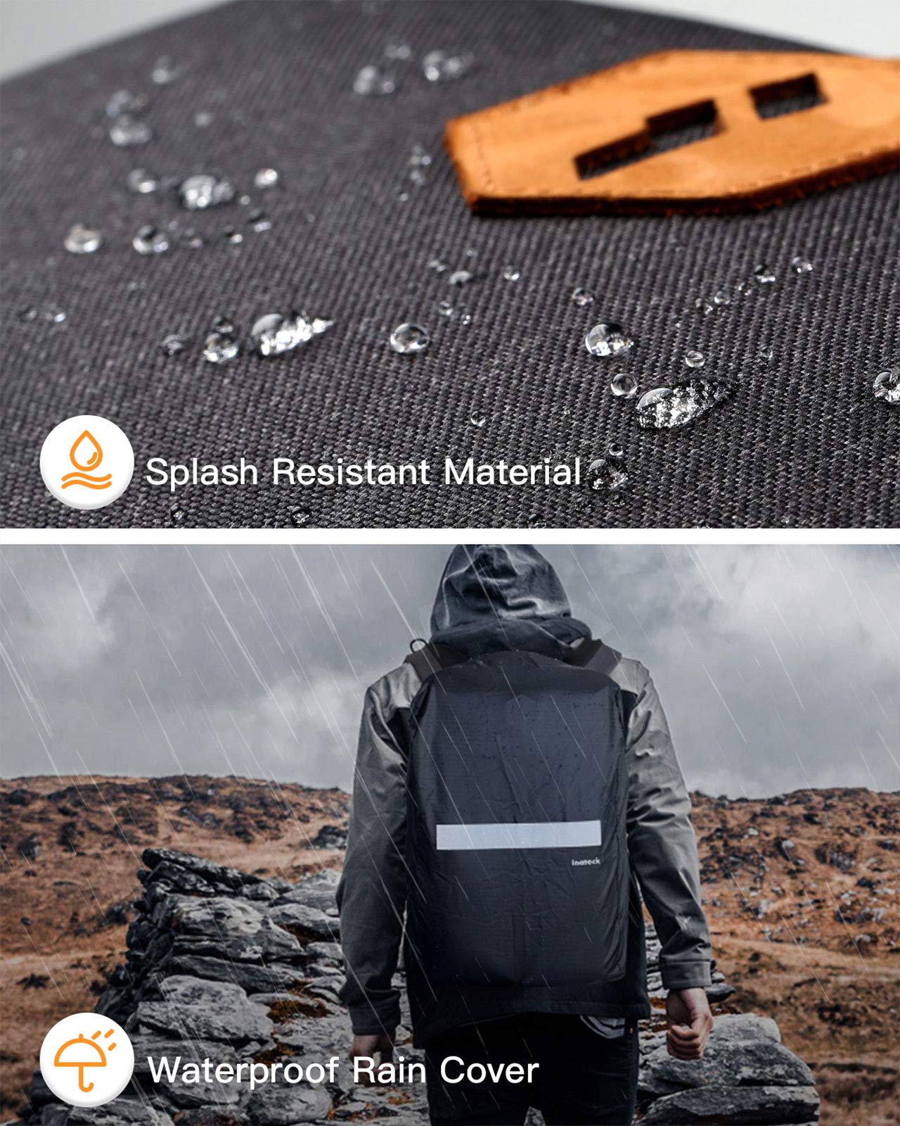 Buy Inateck 4042L Hand Luggage Backpack, Leisure Backpack, Plain