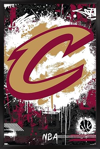 Miniatura 10 de Trends International NBA Cleveland Cavaliers - Póster de pared con logotipo Maximalist 23