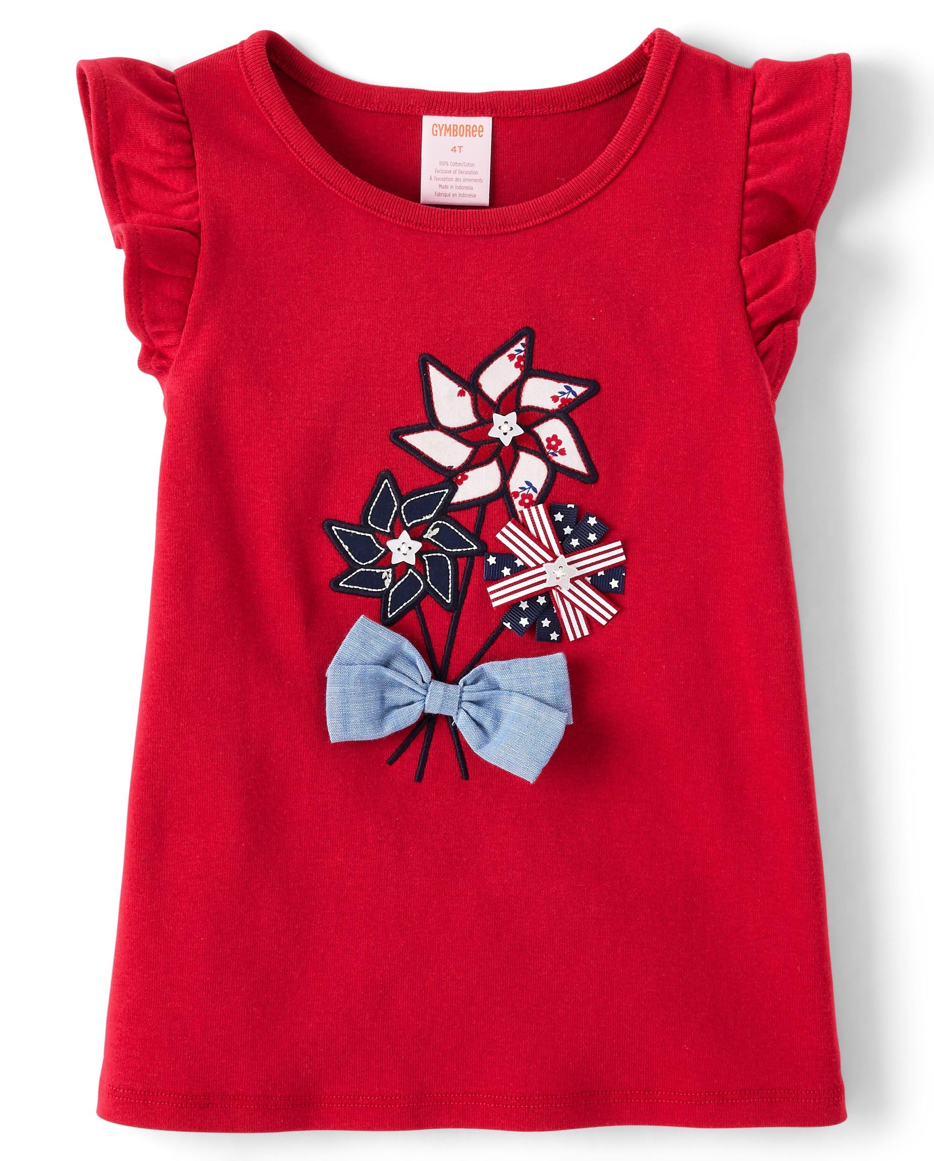Gymboree Girls' and Toddler Sleeveless Embroidered Top