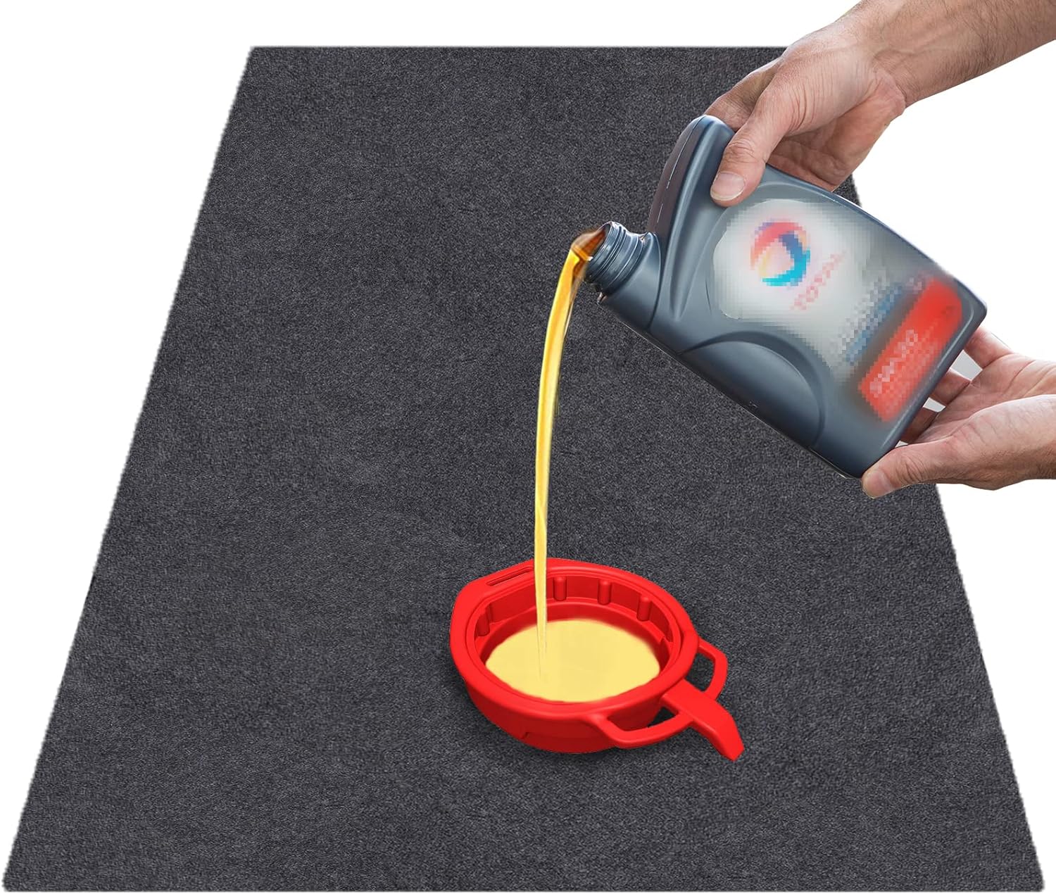 Garage Floor Mat 36x60 Inches Premium Absorbent Oil Drain