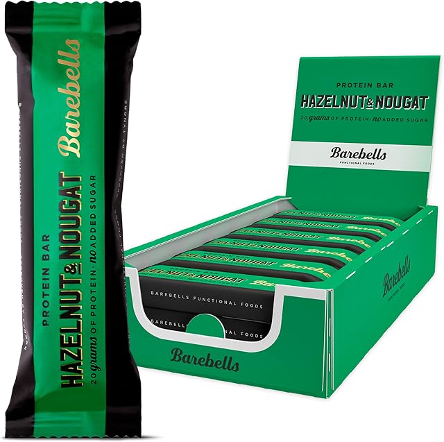 Barebells Functional Foods Protein Bar, Hazelnut & Nougat, 776g
