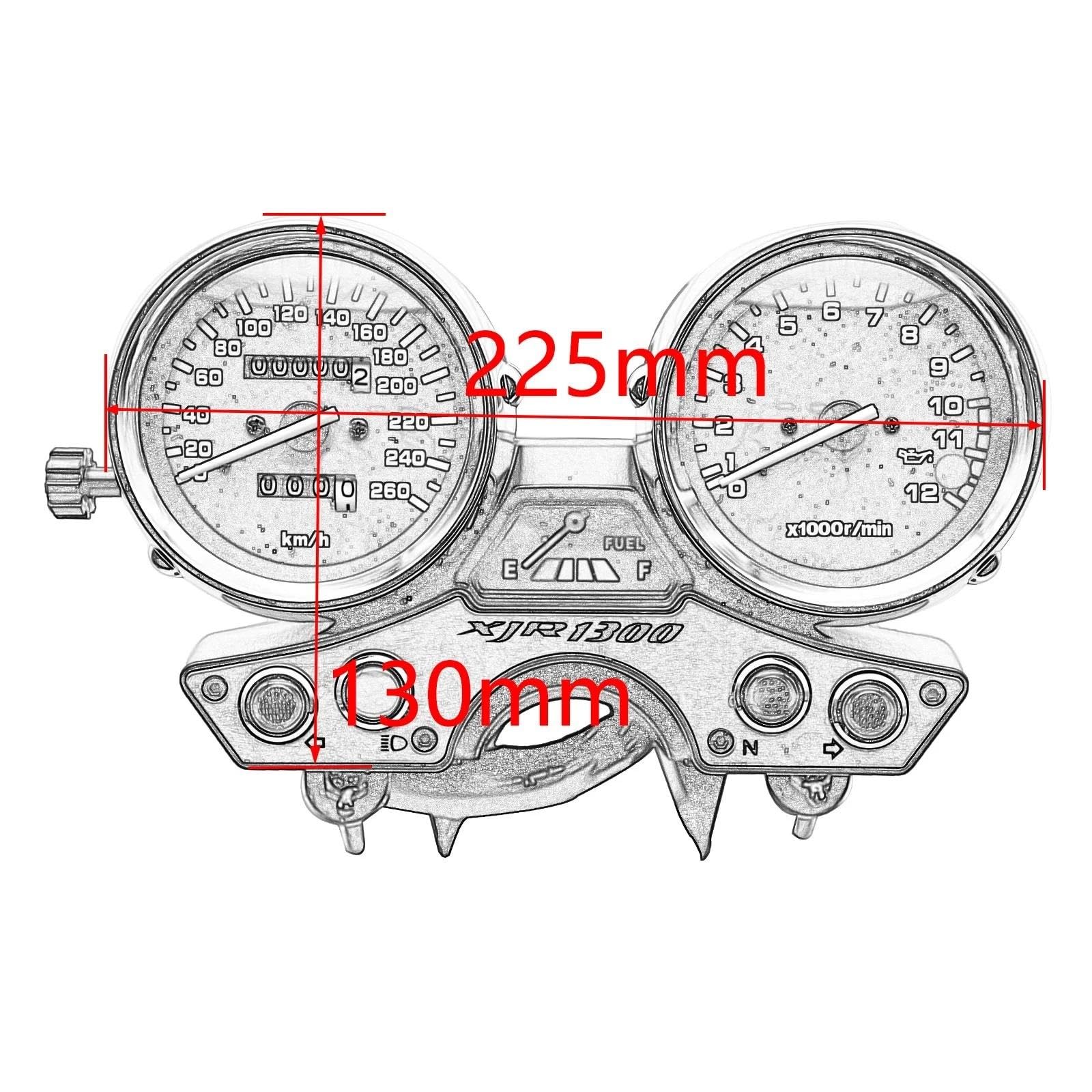 Amazon.co.jp: 機械式 速度計 に適合する XJR1300 XJR 1300 1989-1997