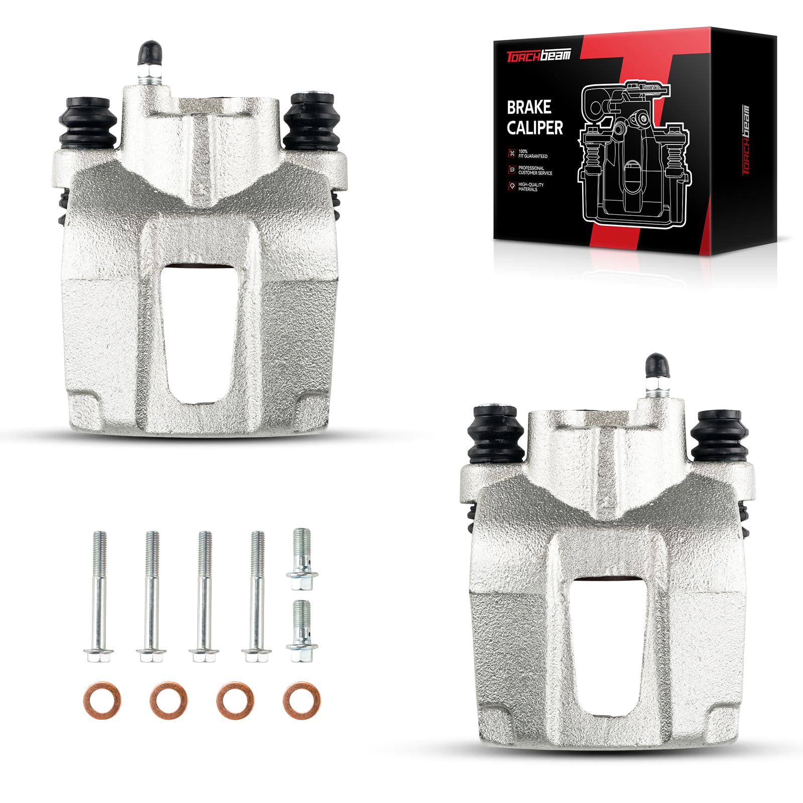Torchbeam Rear Brake Calipers Set for Nissan TITAN 2004-2015