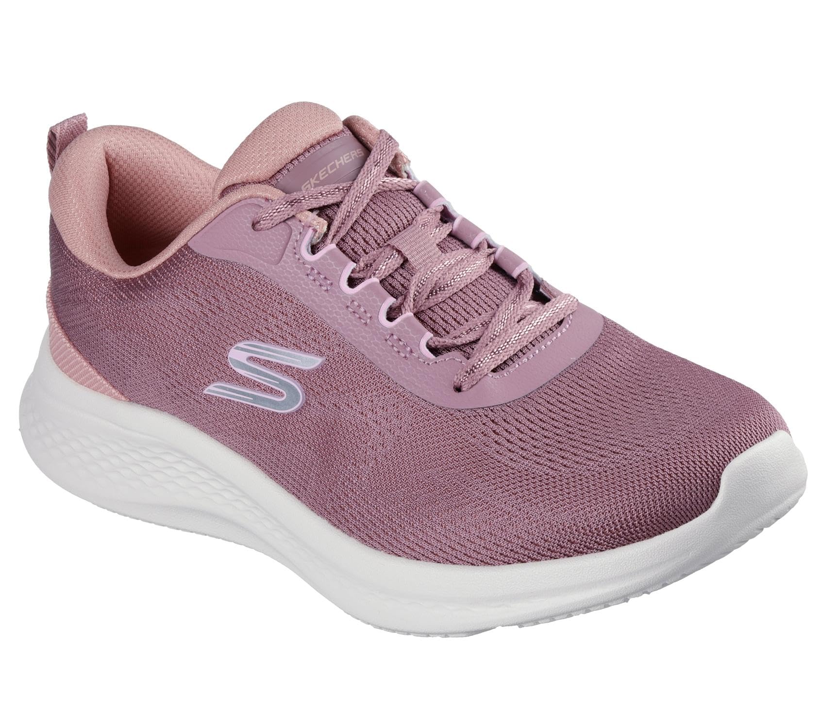 Skechers Women's Skech-Lite Pro 2.0 Everyday Pace Sneaker, Mauve Mesh/Trim, 5.5 UK