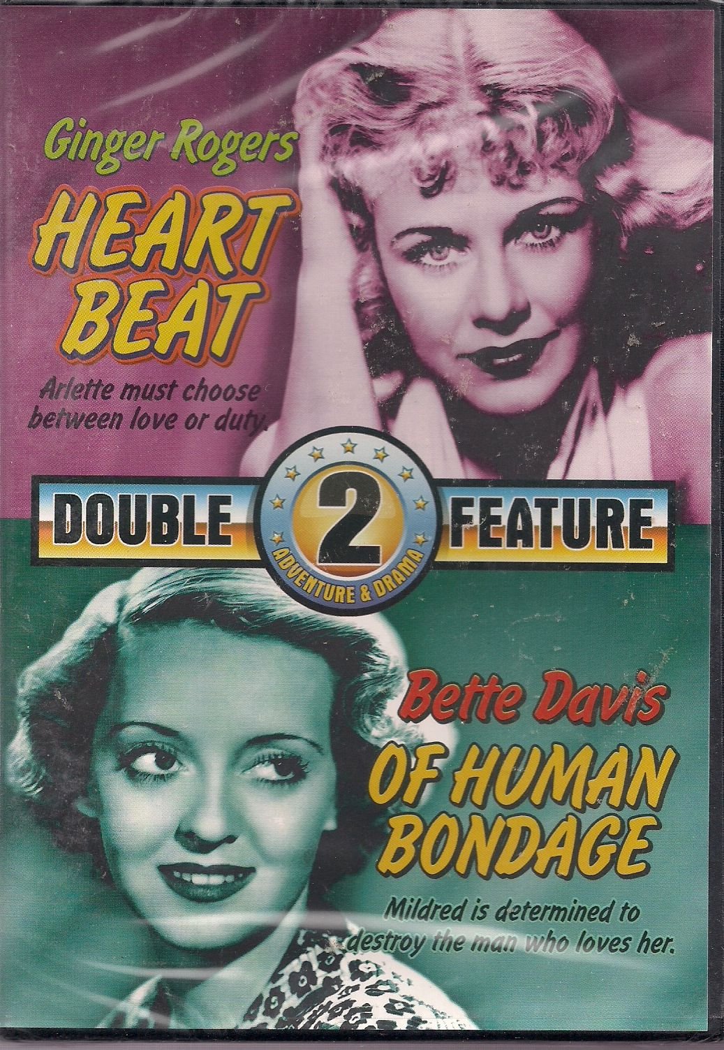 Heart Beat Ginger Rogers / of Human Bondage Bette [DVD]