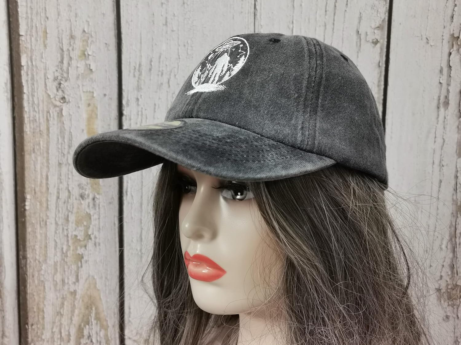 Embroidered UFO Alien Big Foot Hats - Image 6