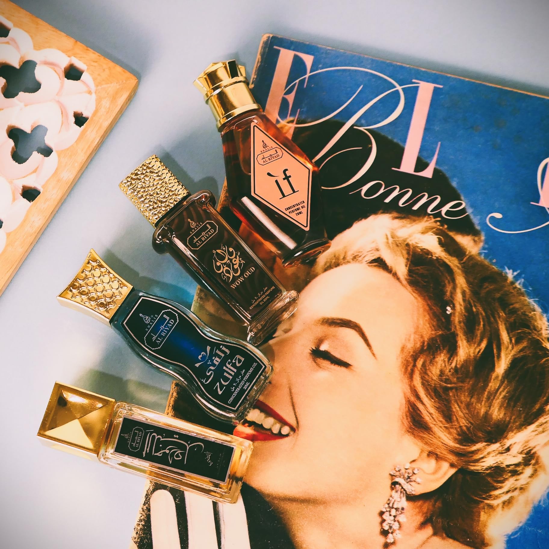 Maison d'Orient 36 Concentrated Perfume Oil Samples Discovery Set for Women and Men, 1mL x 36 Parfum Mini Vials, the Complete CPO Designer Fragrances from ALRIYAD