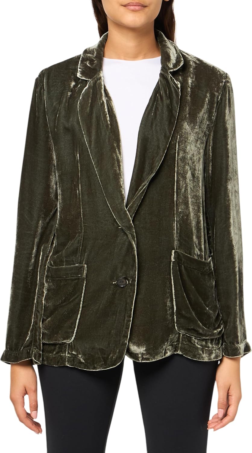 Velvet by Graham & Spencer Women's Kyla Silk Velvet Blazer