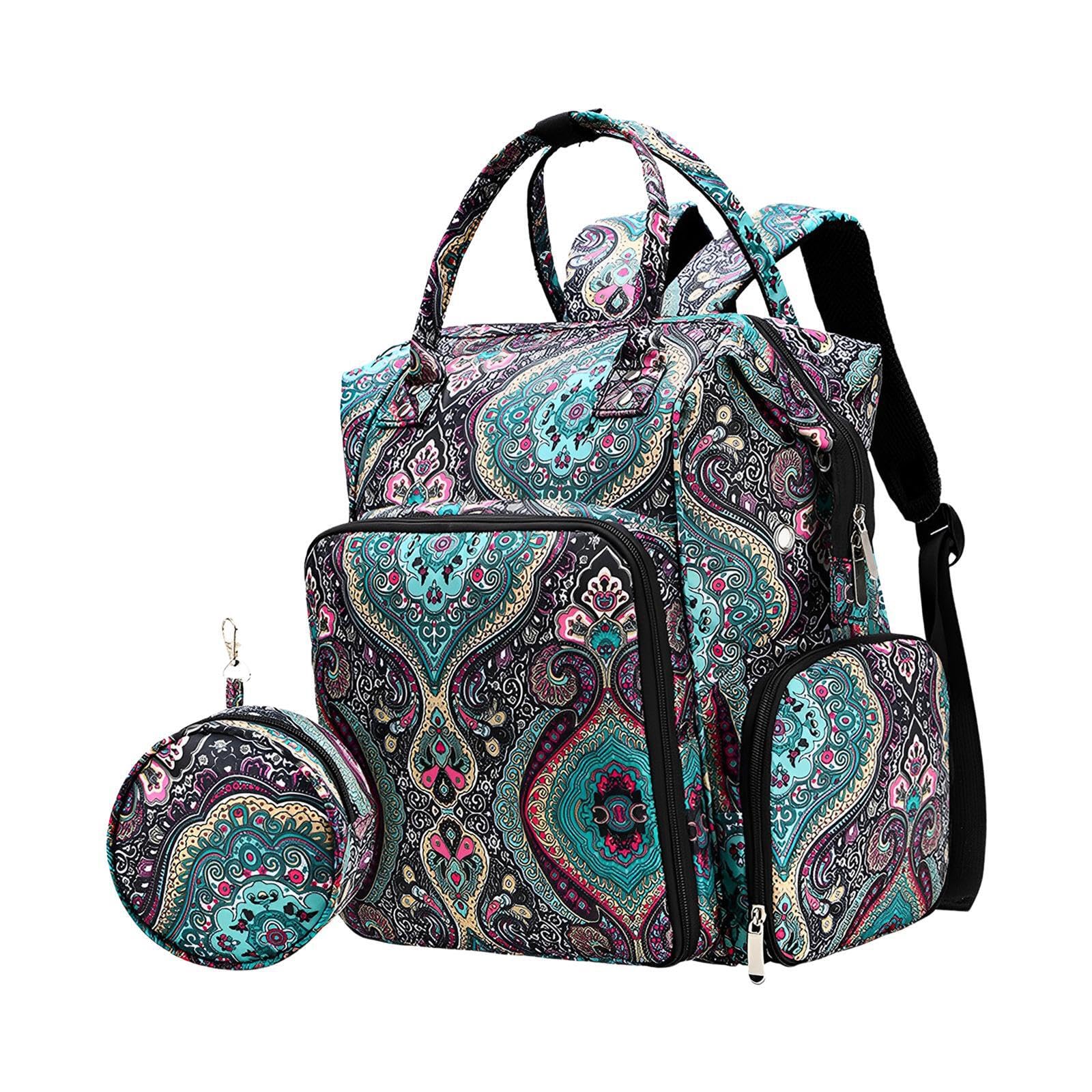 Estuche para agujas de crochet, mochila organizadora de crochet premium, vacía, sin ganchos, combina estilo y funcionalidad, bolsa para tejer con cremallera, organizador