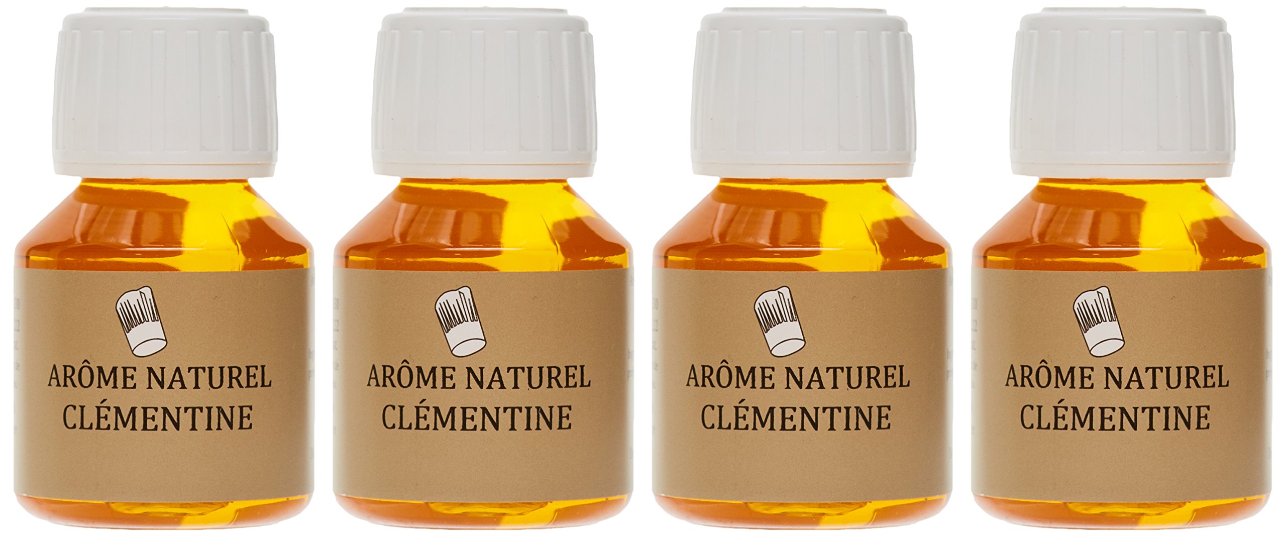 SélectArôme Arôme Clémentine 58 ml - Lot de 4