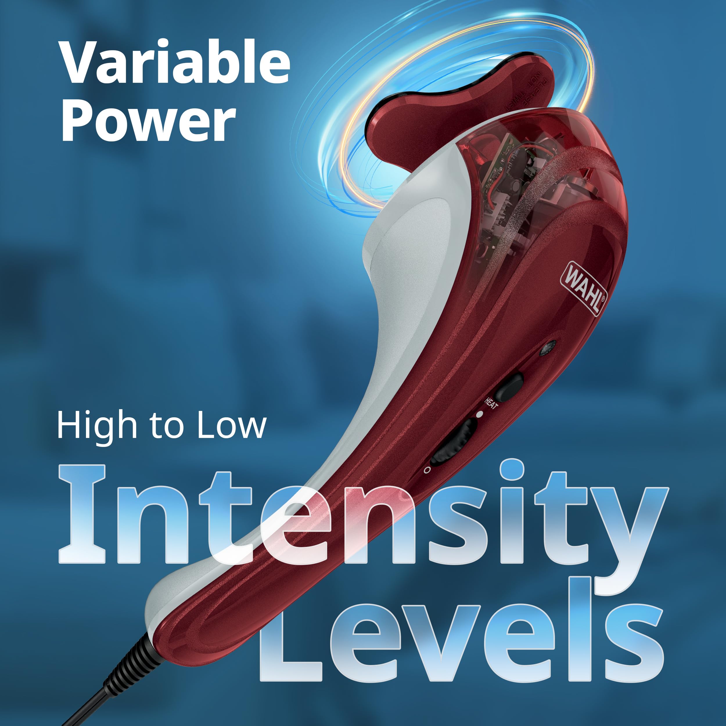 Amazon.com: Wahl Hot Cold Therapeutic Light Vibratory Corded Massager,  Soothing Vibratory Massage, Relieve Muscle Pain and Reduce Swelling from  Chronic Pain, FSA Eligible, Model 4295-400