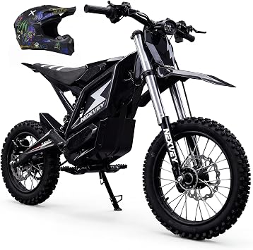 NEXVEY 4000W Peak Electric Dirt Bike, 48V 22.5AH Off-Road E-Motorcycle, 35MPH Max Speed, 35 Miles Range, Wheelie Assist, Dual Suspension & Dual Disc Brakes, Electric Off-Road Bike for Teens 13+