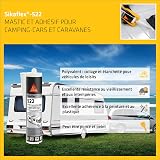 Sika Sikaflex -522 Caravan and Motorhome Adhesive Sealant – Moisture Curing – Weather and Mould Resistant – White – 300ml - 3