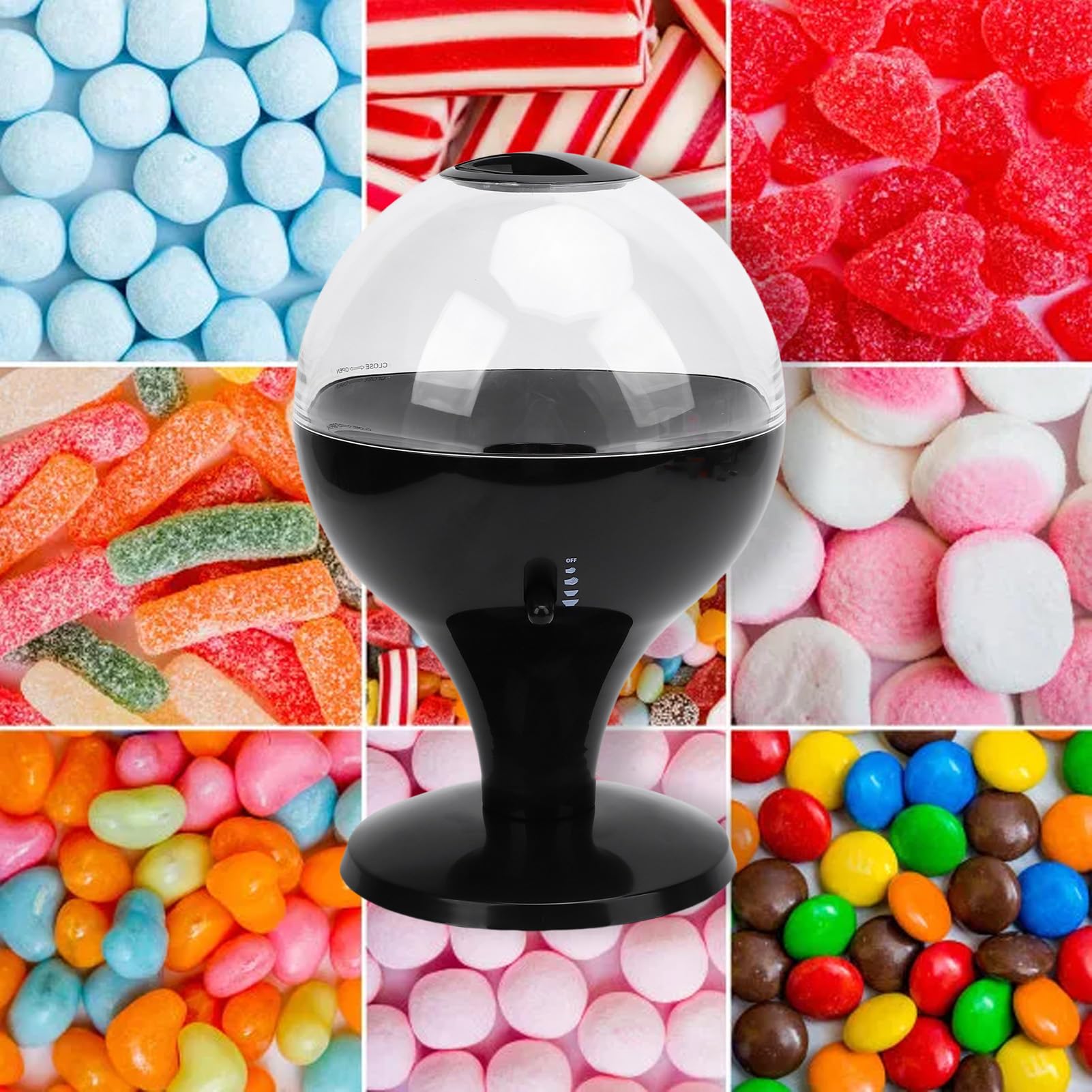 Generic Distributore Automatico di Caramelle con Rilevamento a Infrarossi Alimentato a Batteria per Caramelle, Materiale per Alimenti per Bambini in Festa