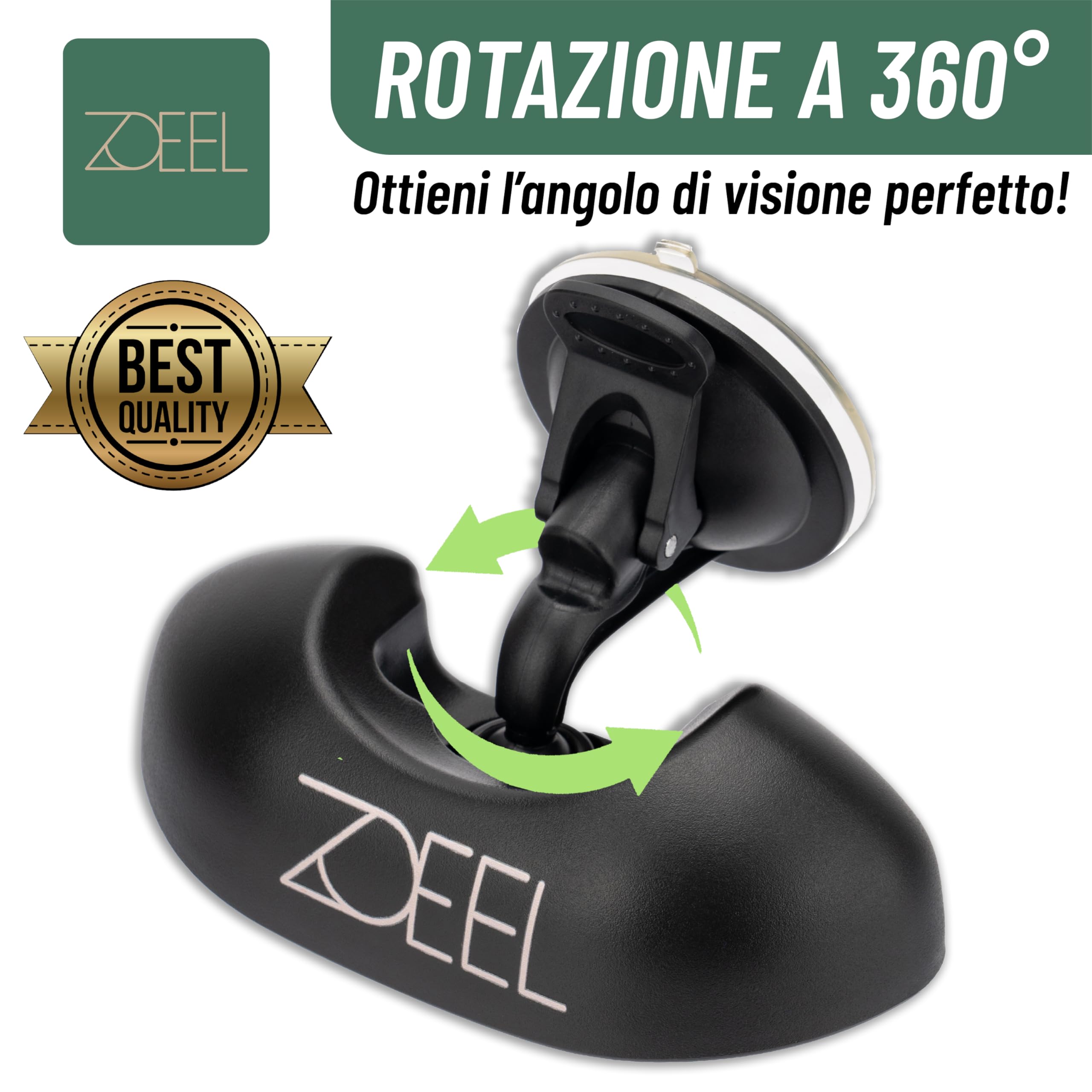 ZOEEL Specchietto Retrovisore Bambini per Auto – Sicuro, Ampio e Regolabile per Monitorare il Neonato in Viaggio