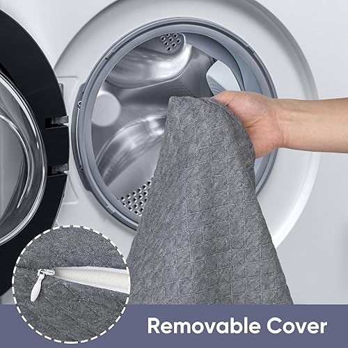 Miniatura 7 de MINUPWELL Almohada de apoyo lumbar extra grande para reclinable, 20 x 14 x 5.5 pulgadas, cojines de apoyo de espalda con correa trasera, 100% espuma