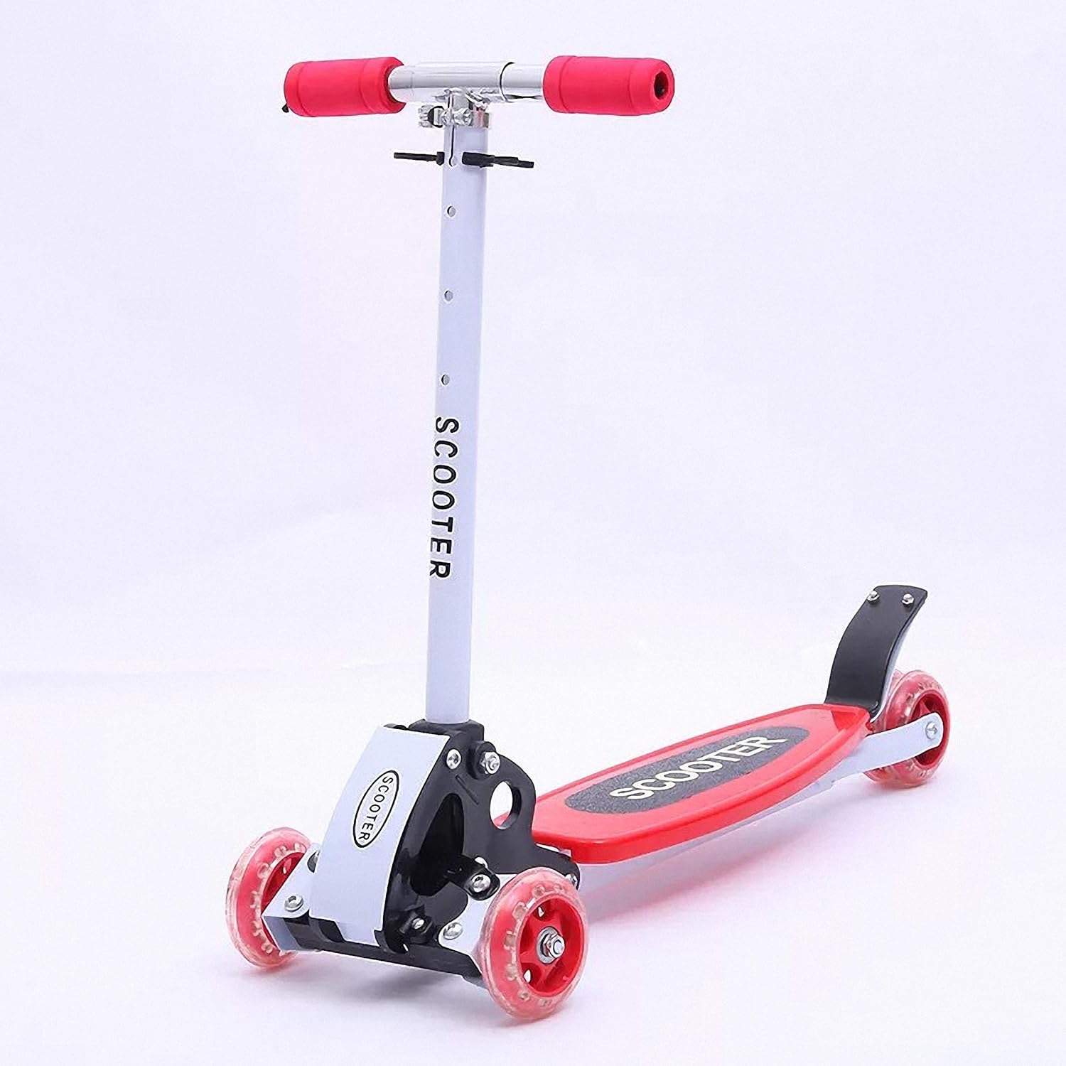 Children's Gift Kids Best 4 Wheel Foldable Kids Scooter T Foot Scooter