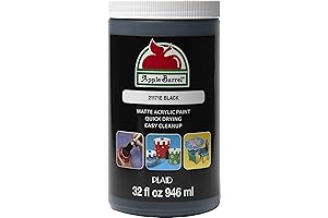 Apple Barrel Black Paint 3.0