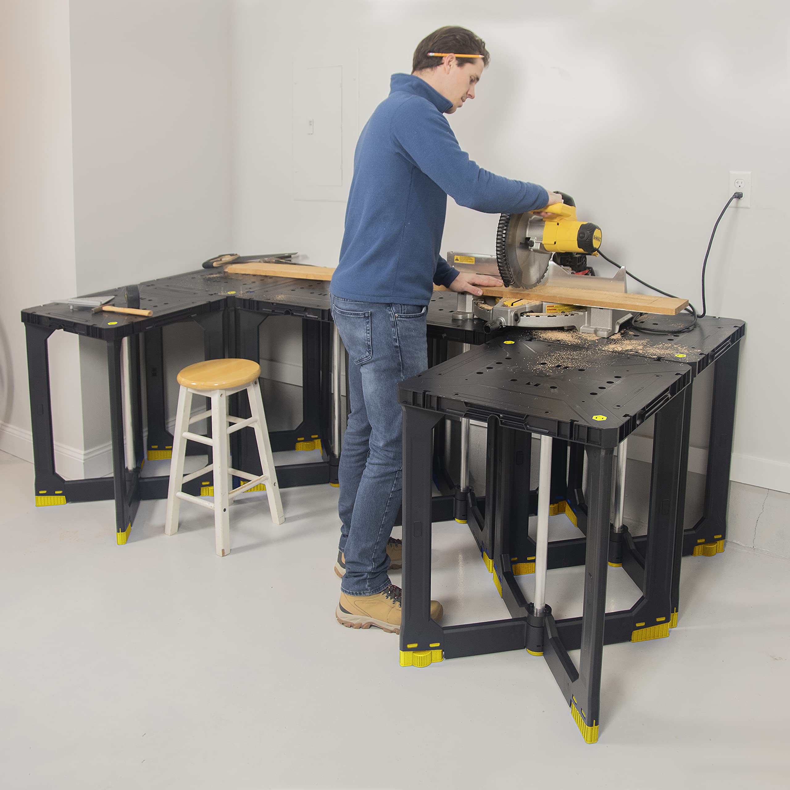 DEVISE WORKS ベンチ ブラック NEW DEVISE BENCH 黒肘 | DEVISE WORKS | キャンプ用品