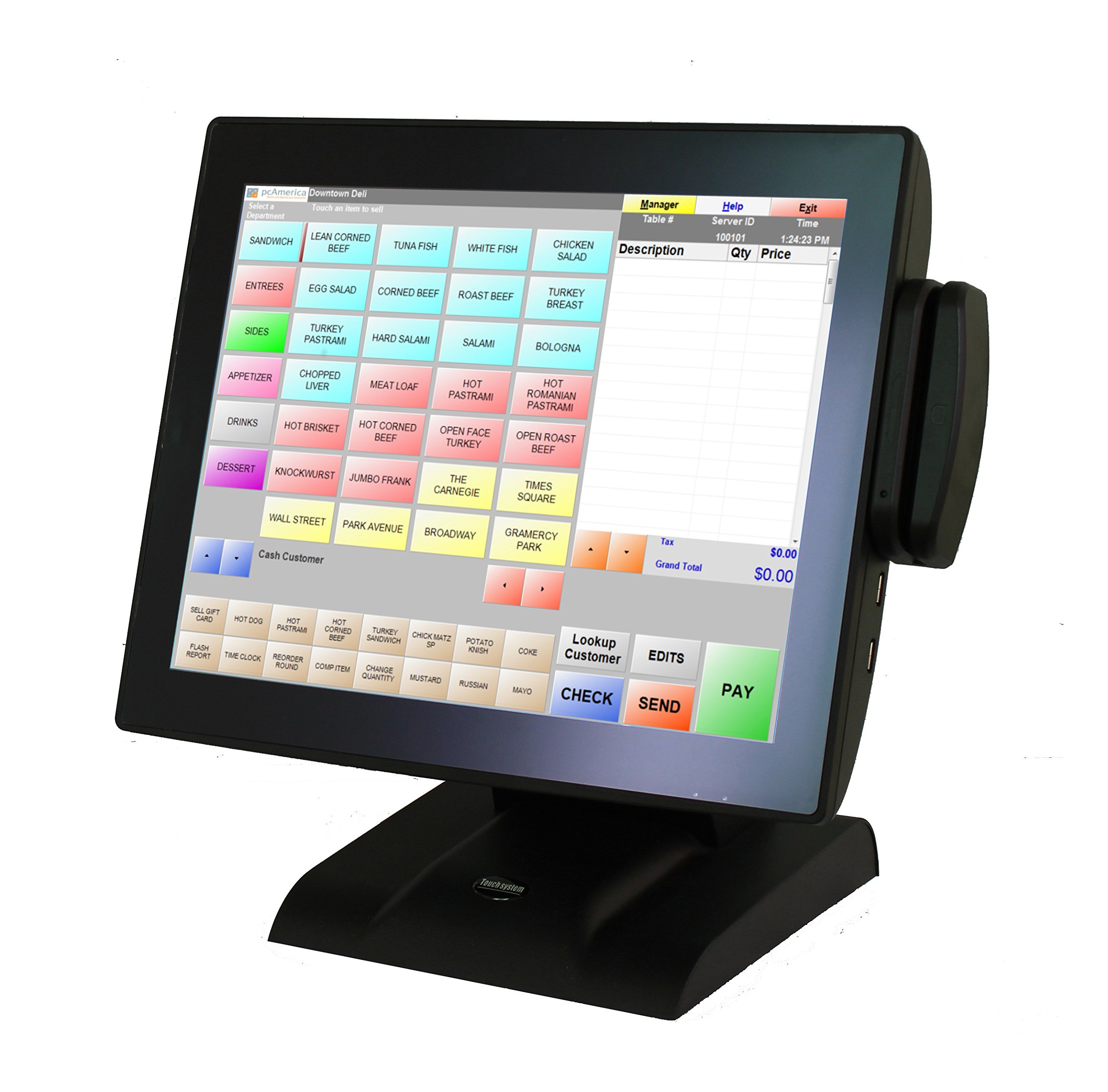 All In One Point Of Sale Complete System with PC America RPE/ Restaurant