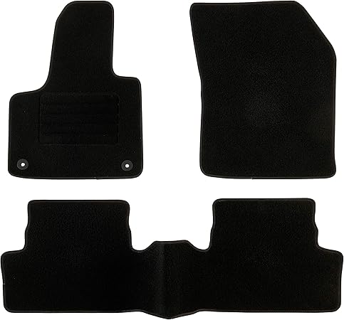 amazon fr dbs tapis de voiture sur mesure pour 3008 2016 2020 3 pieces tapis de sol antiderapant pour automobile moquette classic