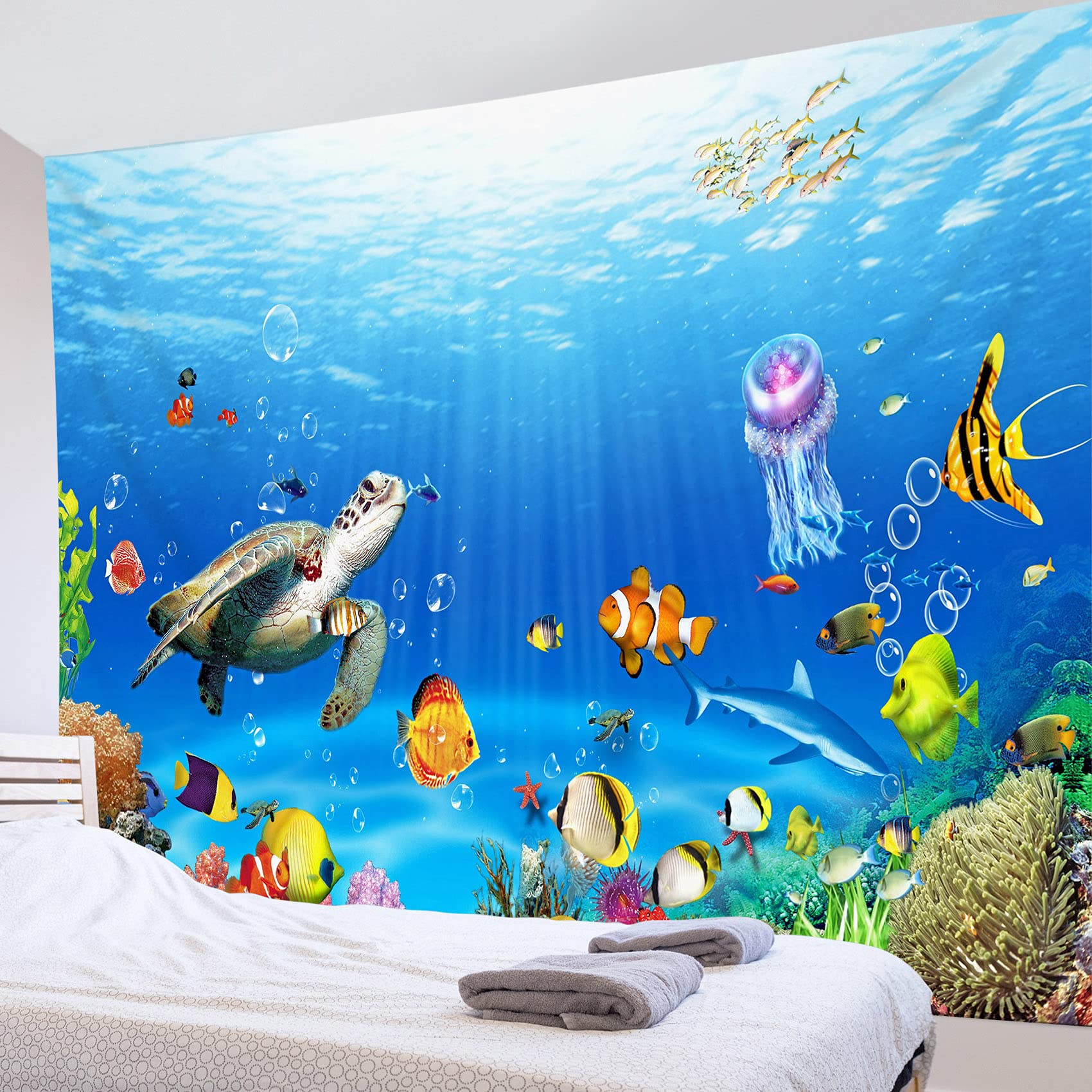 【オーダー用】イルカ　亀　アートポスター　イルカ オーダー用】イルカ 亀 アートポスター イルカ