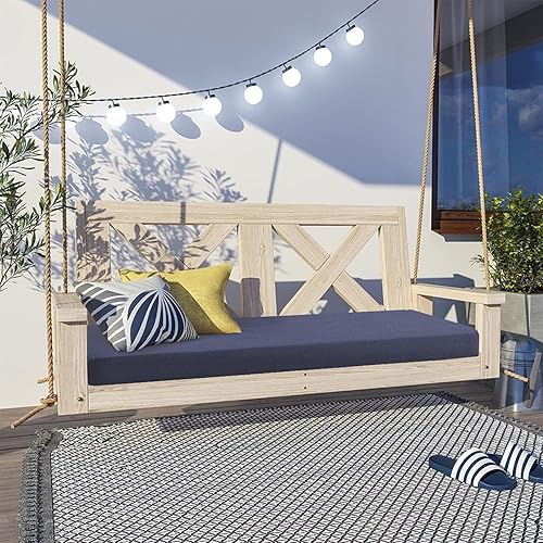 Miniatura 2 de Cojín de banco de tamaño personalizado, cojín de asiento de ventana de bahía, cojín largo de espuma gruesa para tapicería, cojines para sofá,