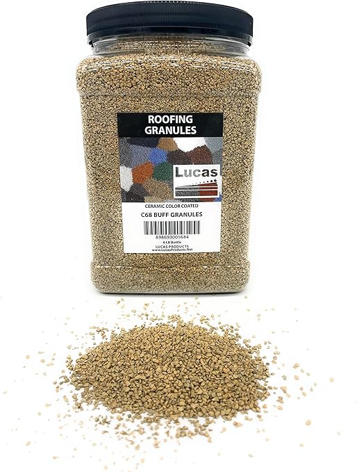 Roofing Granules 6 lb Bottle (C68 Buff)
