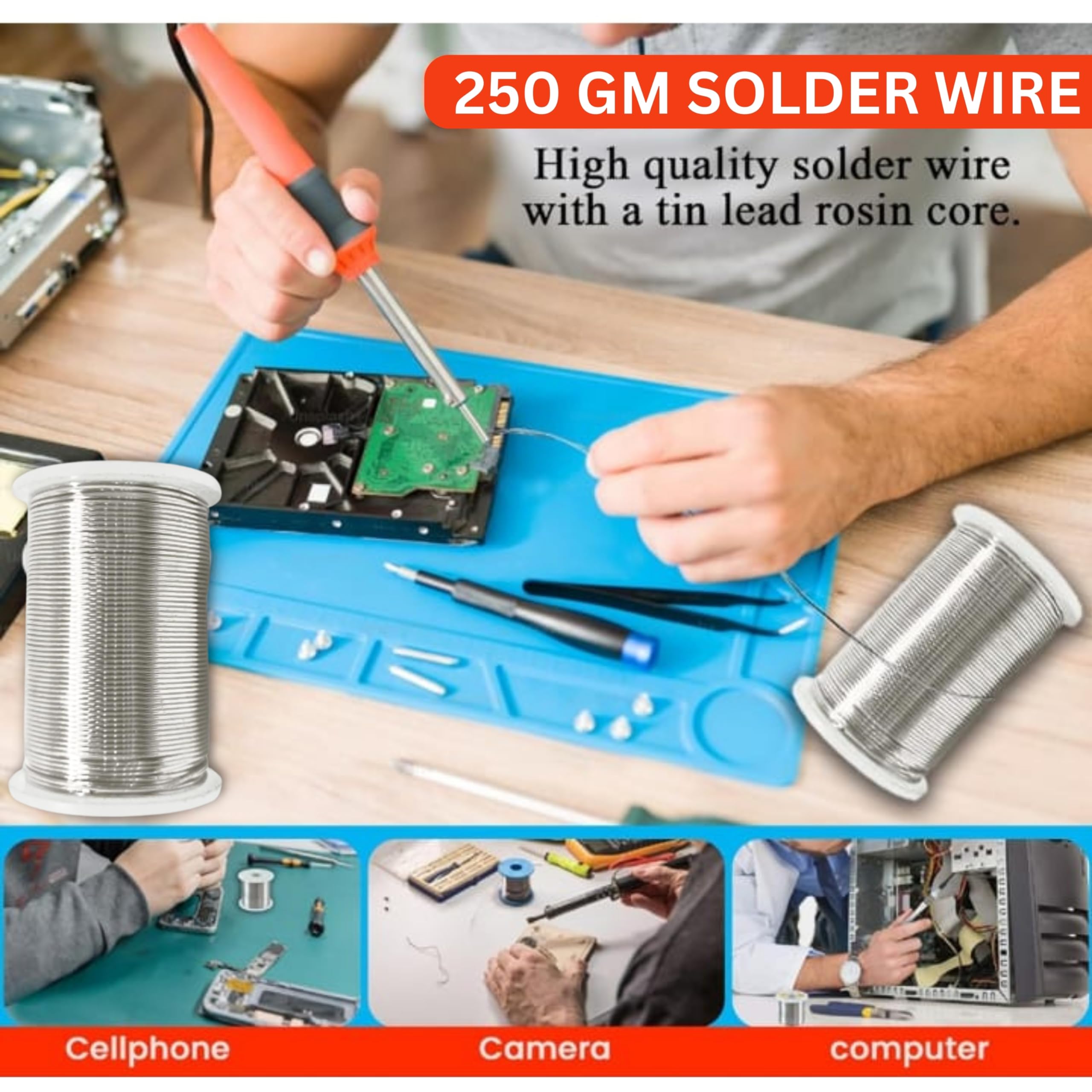 Vtronix 60/40 Solder Wire - Repair & DIY -4