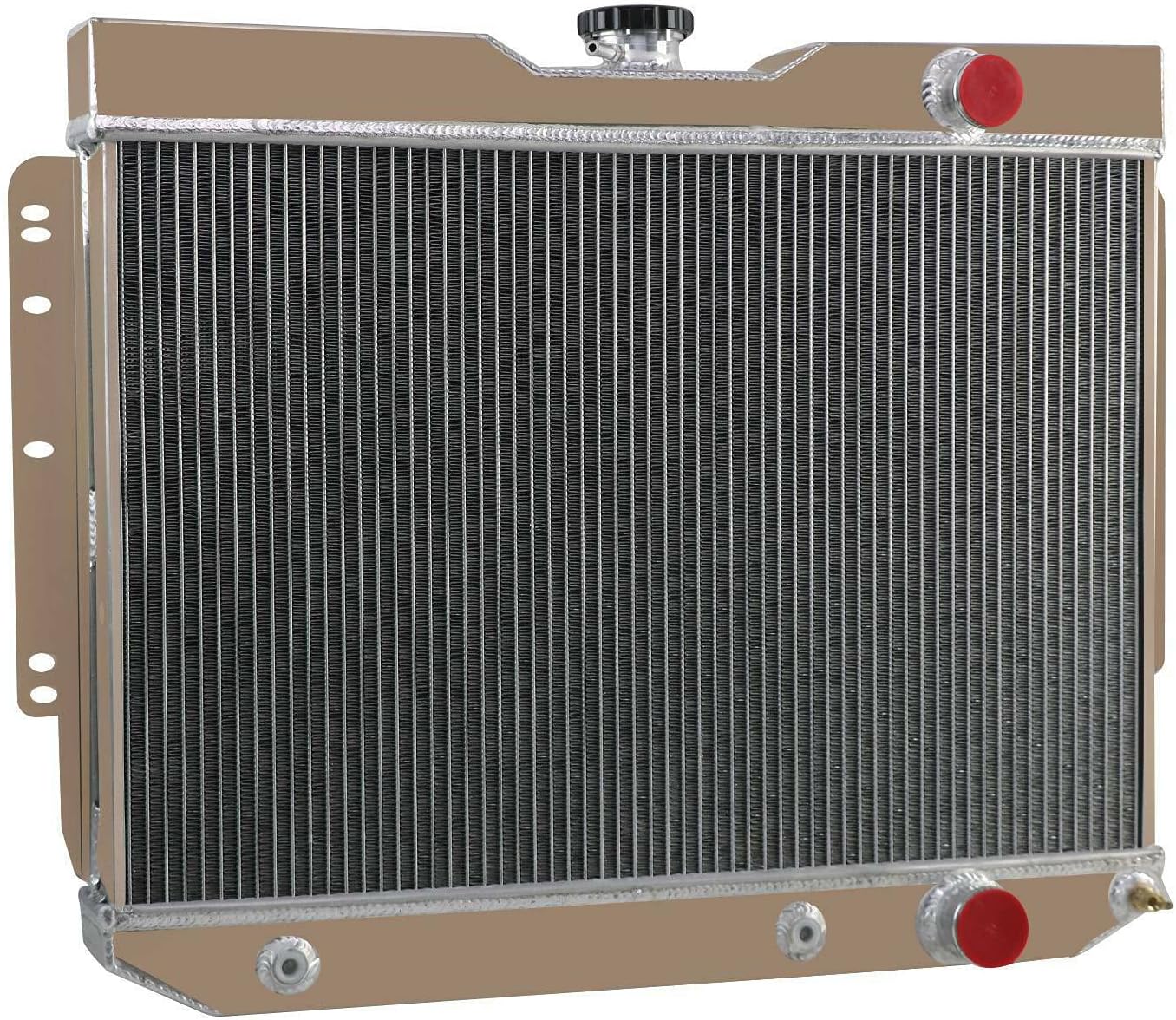 3 Row Radiator Shroud Fan For Chevy El Camino/Impala/Chevelle L6 V8 1959-1965, Replacement Radiator,Aluminum Radiator,radiador