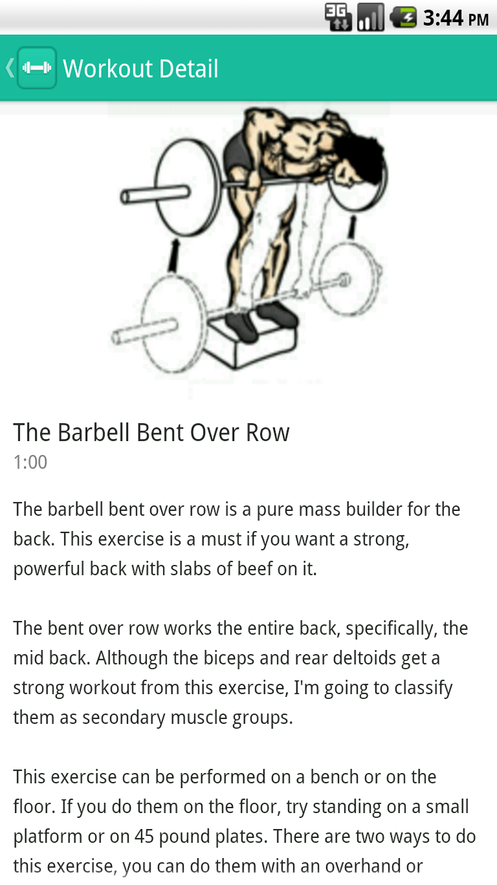 Daily Workout Routine App on Amazon Appstore