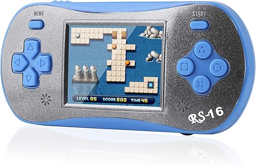 Juegos de mano de 25 pulgadas con pantalla a color preinstalada 260 videojuegos clásicos retro sin WiFi para niños y adultos consolas de juegos