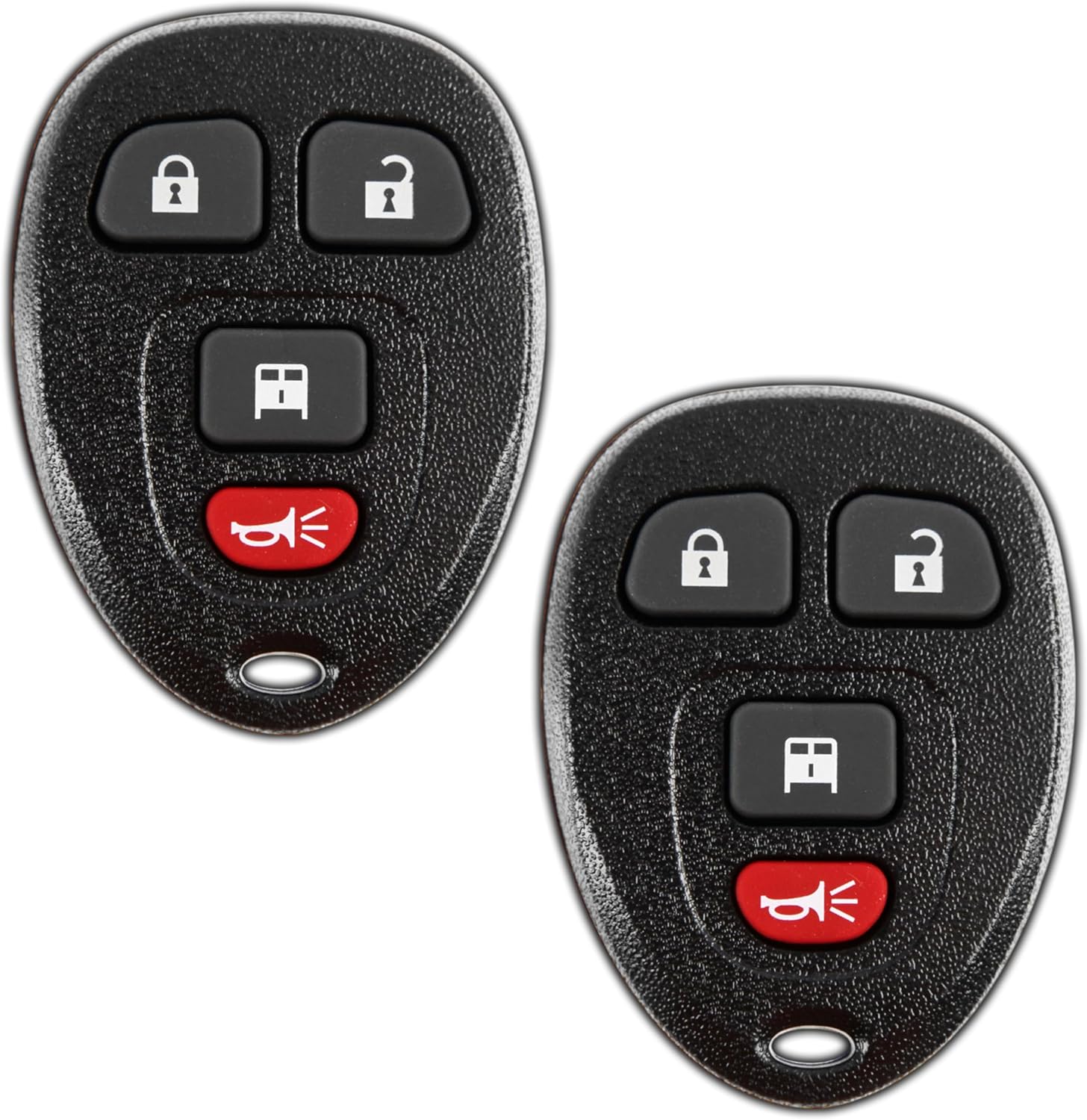 KeylessOption Key Fob Replacement for 2007 2008 2009 2010 2011 2012 2013 2014-2024 Chevrolet Express GMC Savana Keyless Entry Remote Control, 4-Button 20877108-2 Pack KeylessOption Key Fob Replacement for 2007 2008 2009 2010 2011 2012 2013 2014-2024 Chevrolet Express GMC Savana Keyless Entry Remote Control, 4-Button 20877108-2 Pack