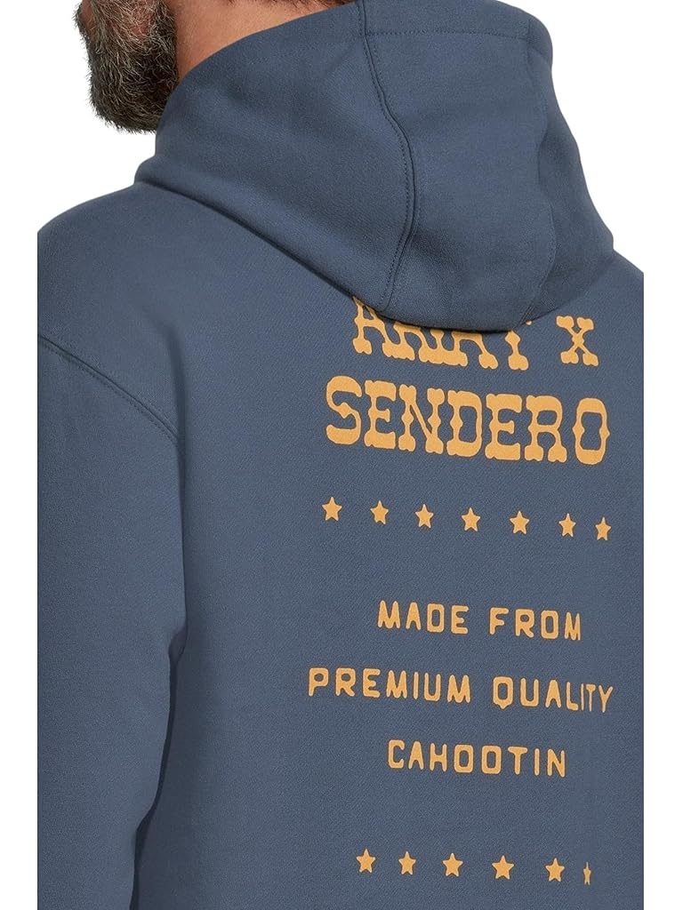 Navy Ariat Sendero Back In The Saddle Hoodie