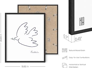 Amazon.co.jp: HAUS AND HUES 平和の鳩 ピカソウォールアート