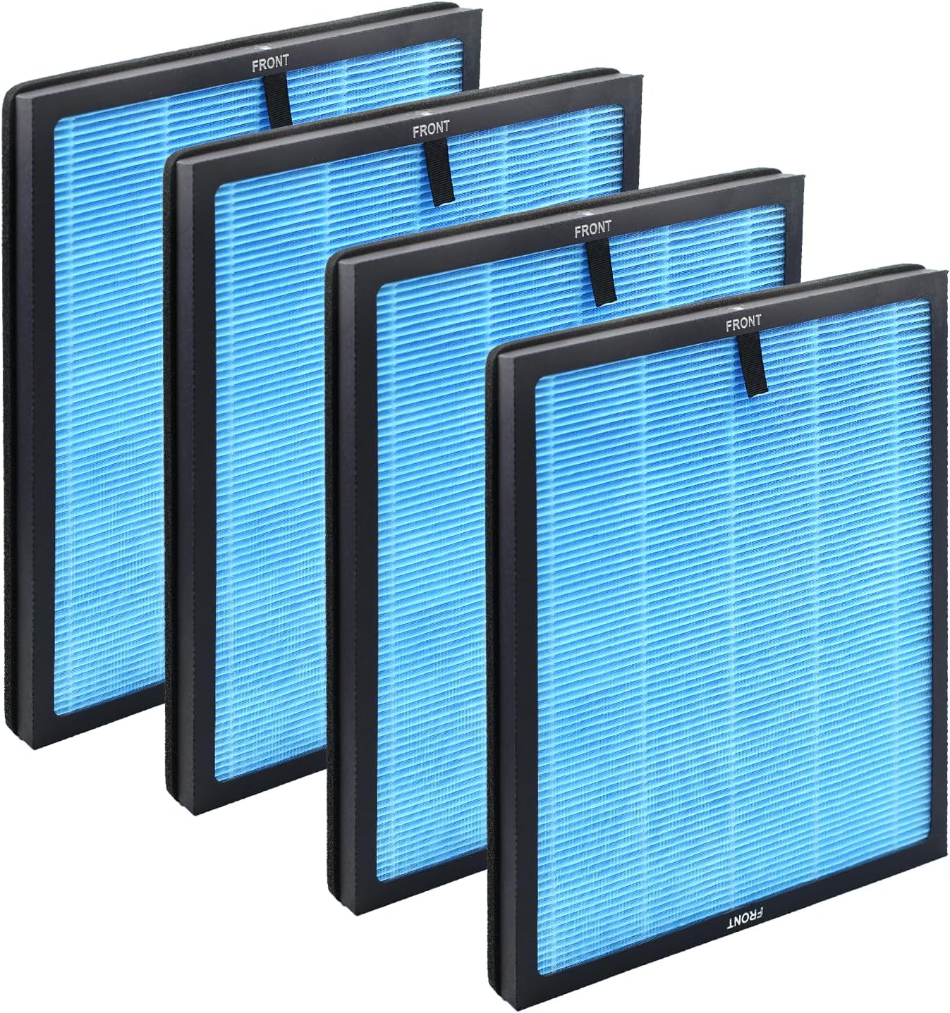 HAP603 Replacement filter Compatible with ECOSELF HAP603 Air Purifier, 3-in-1 True Air Purifier replacement filter, 2 PACK, White