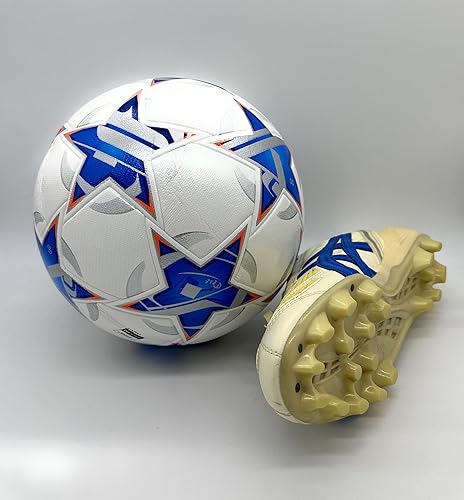 Miniatura 3 de Balón de fútbol de calidad para la Copa del Mundo, tamaño 5, térmicamente unido con costuras sin costuras, peso oficial del partido, piel sintética