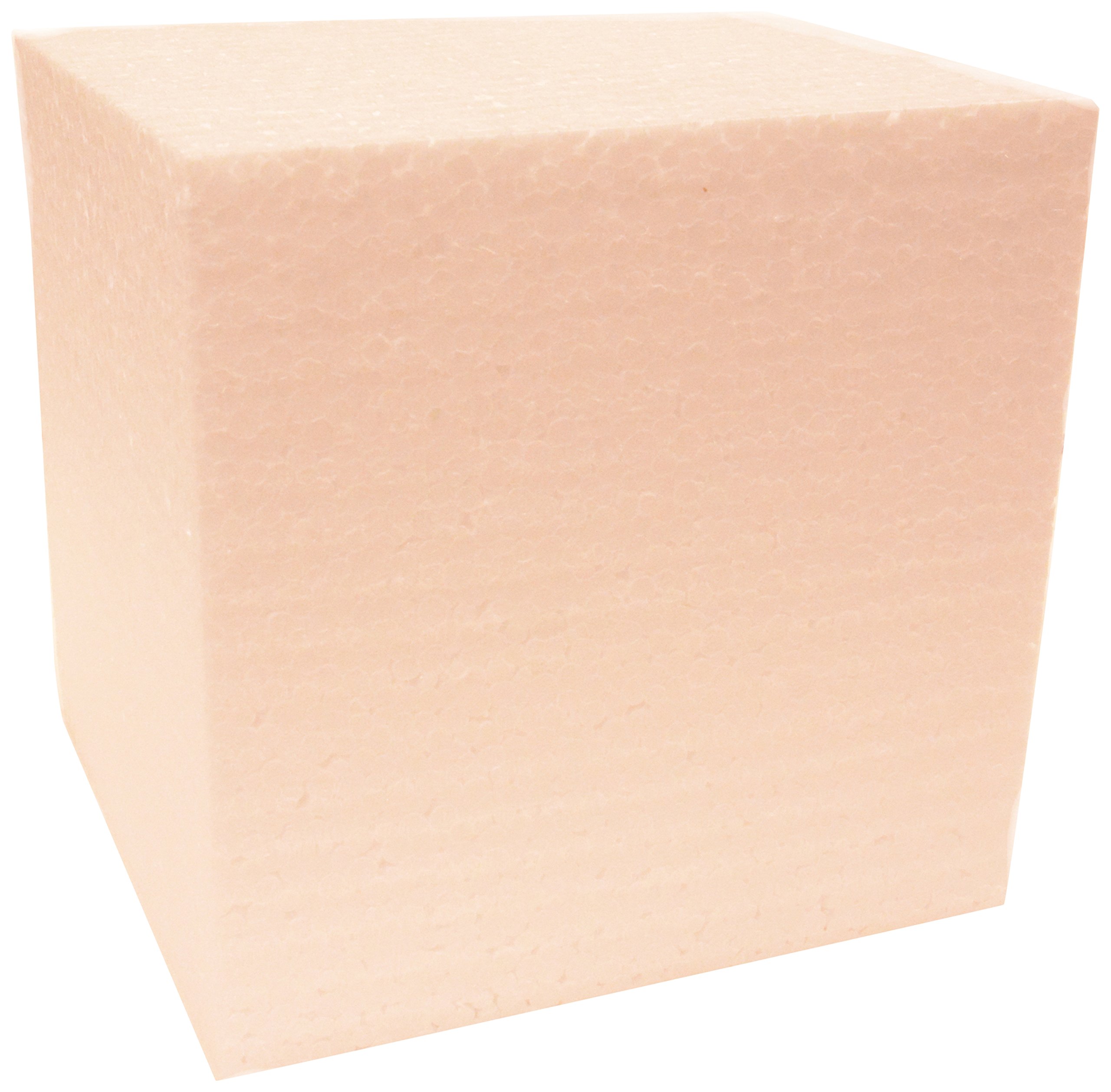 Cubo de espuma dura Darice en proyectos creativos de estampación casera