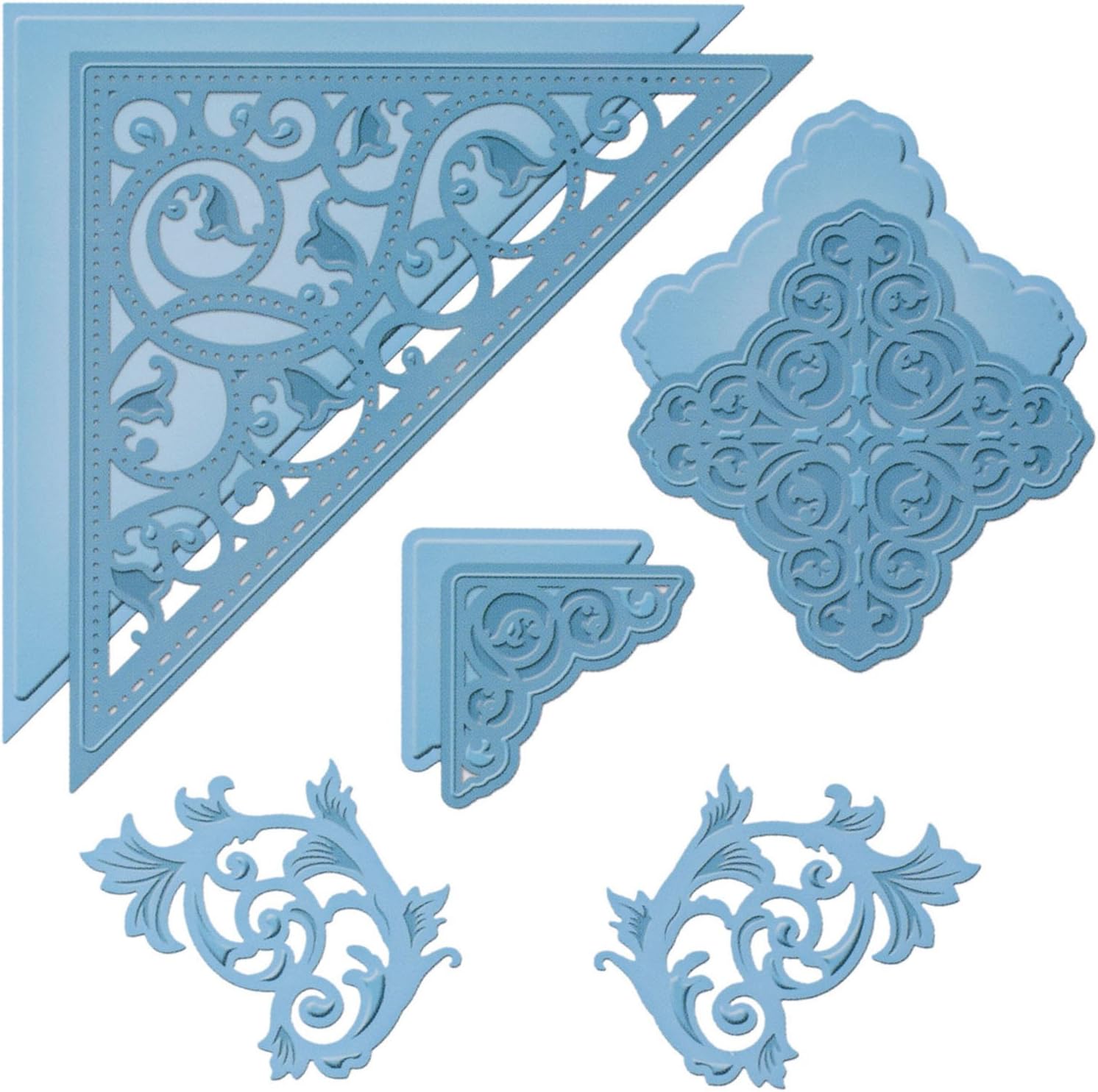 Spellbinders S5-183 Nestabilities Imperial Gold Elements Die Templates