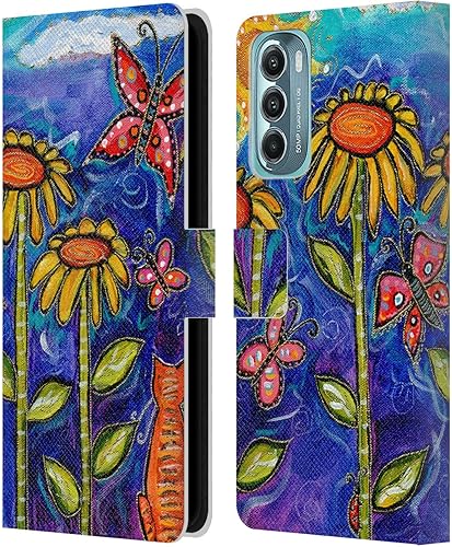 Miniatura 9 de Head Case Designs Officially Licensed Wyanne Quiet Nature 2 Leather Book Wallet Case Cover Compatible with Motorola Moto G Stylus 5G (2022)