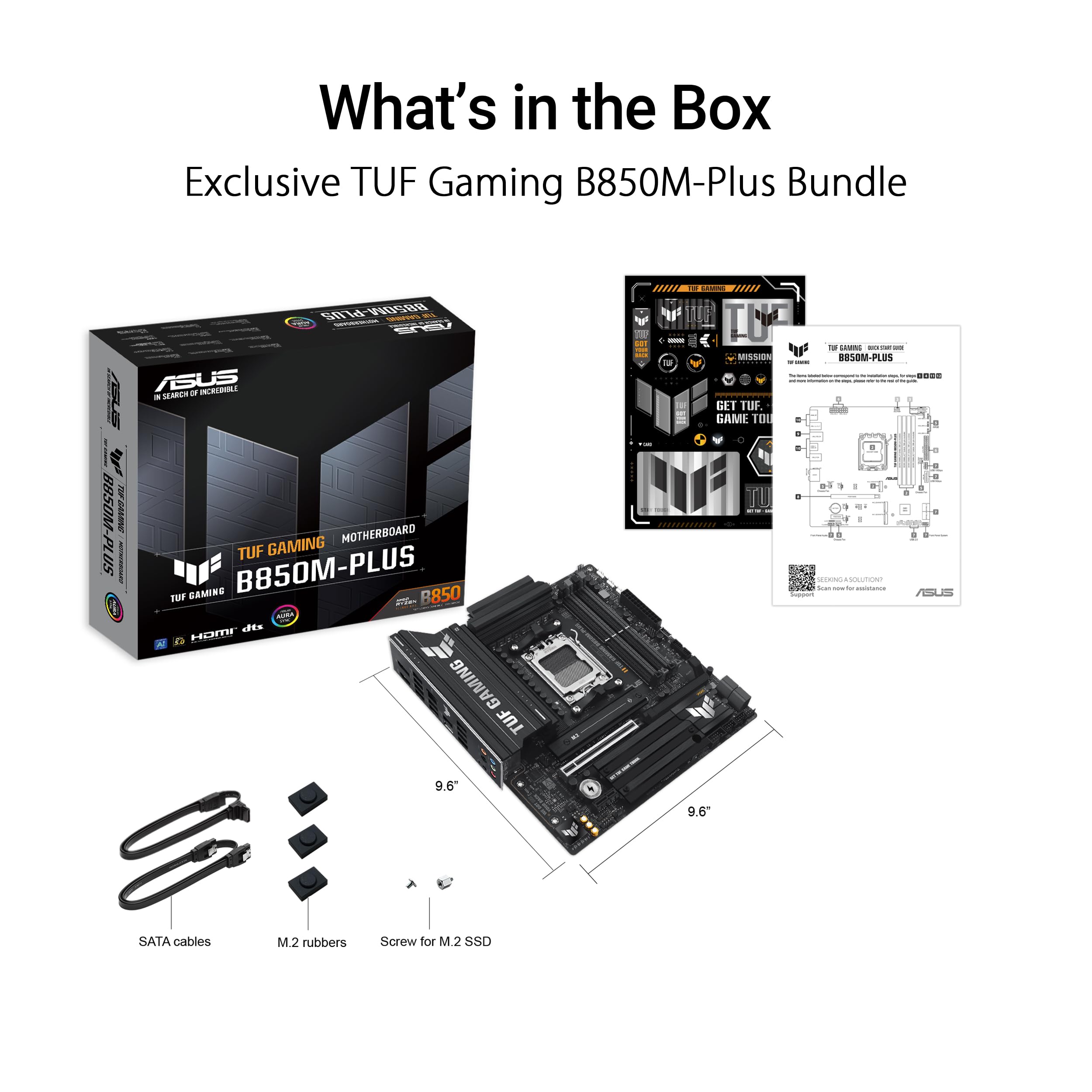 マザーボード TUFGAMINGB850M-PLUSWIFIB850 AM5MicroATX TUF GAMING B850M-PLUS｜Motherboards｜ASUS Global