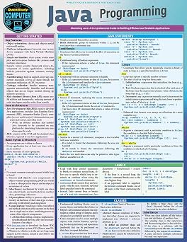 Java Programming Language: a QuickStudy Laminated Reference Guide