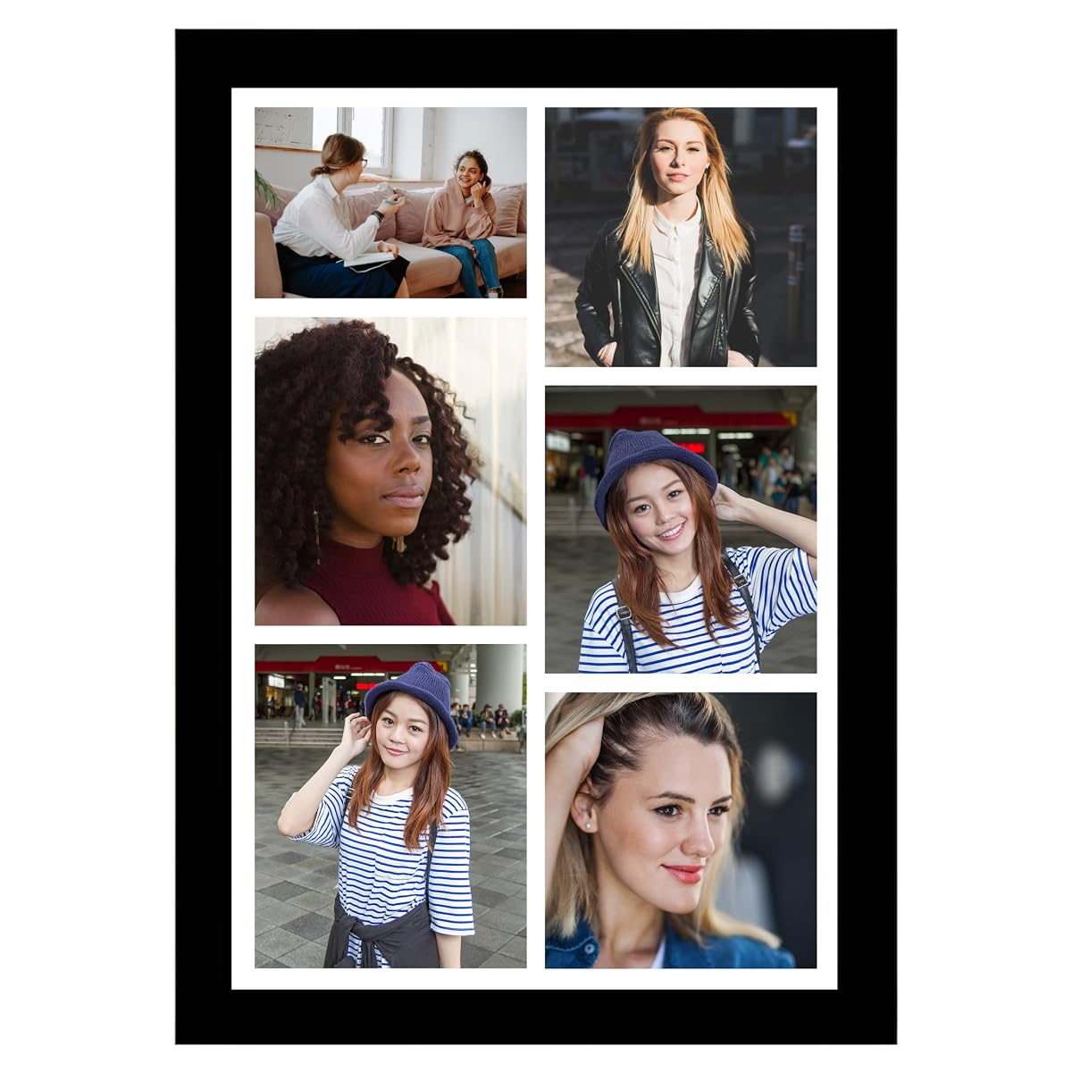 Smriti Darpan Customized Collage Photo Frames for Wall, Personalised Photo