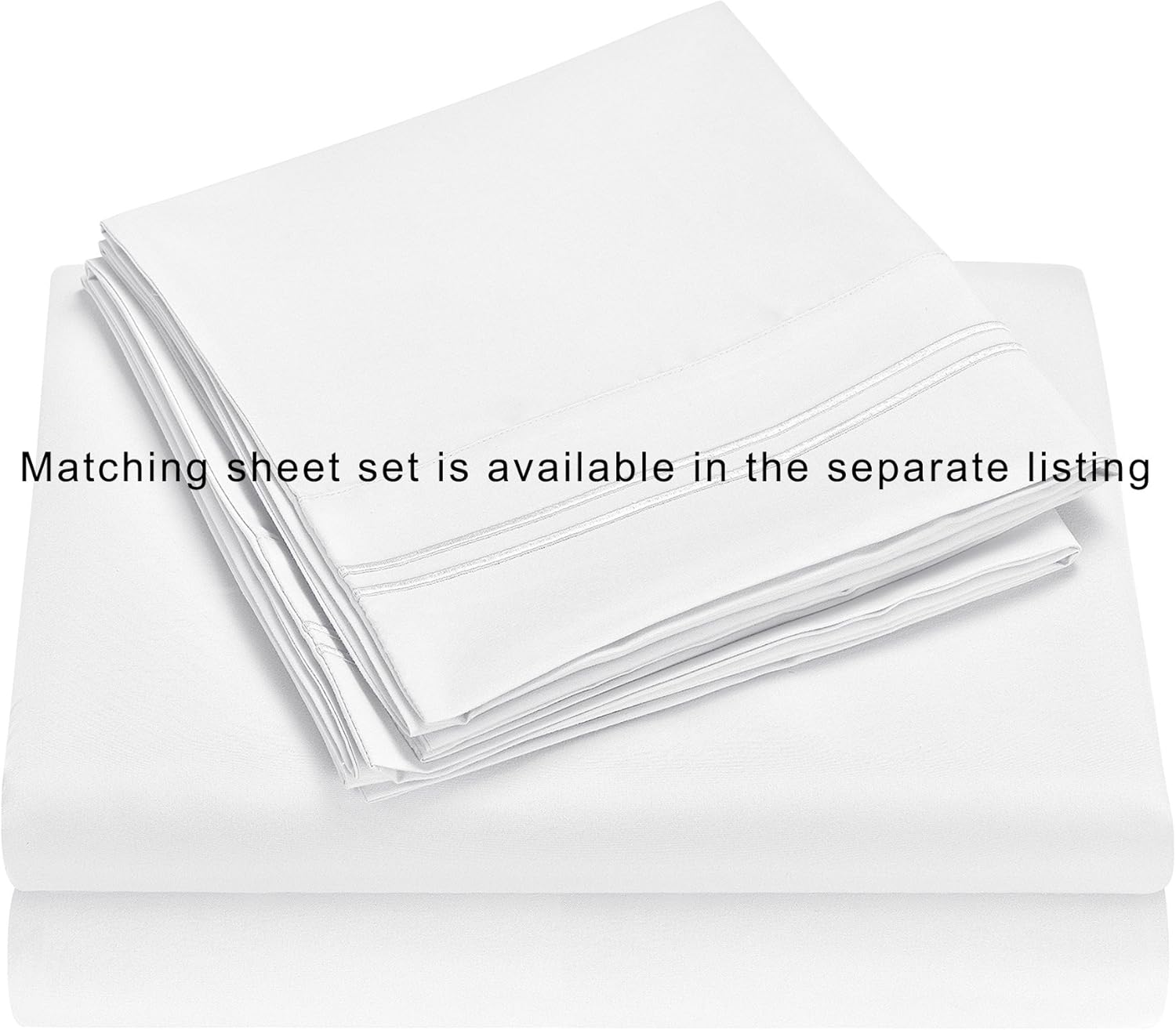 Uр Tо 40% оƒƒ Comfy Bedding 3-Piece Pinch Pleat Comforter Set All Season Pintuck Style Double Needle Durable Stitching, Queen, White 70% оƒƒ Evеrуthіng Comfy Bedding 3-Piece Pinch Pleat Comforter Set All Season Pintuck Style Double Needle Durable Stitching, Queen, White