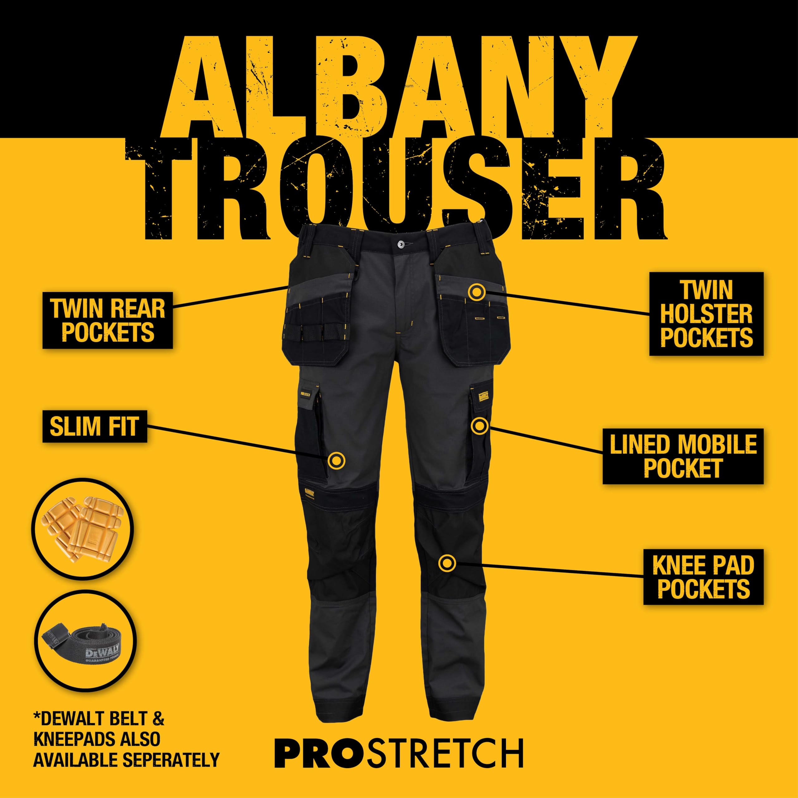 Image secondaire de Pantalon Cargo DeWalt Albany pour Homme - Confort et Durabilité
