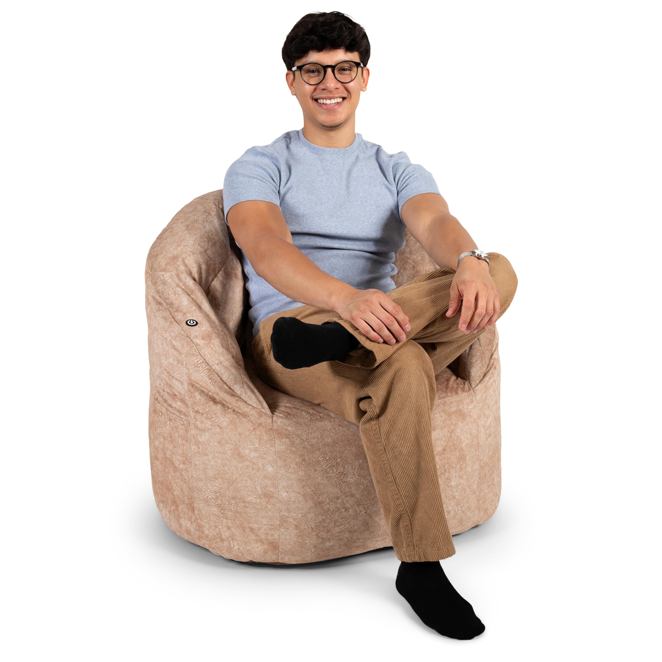 Amazon.com: Big Joe Milano w/ Vibe Vibrating Massage Bean Bag