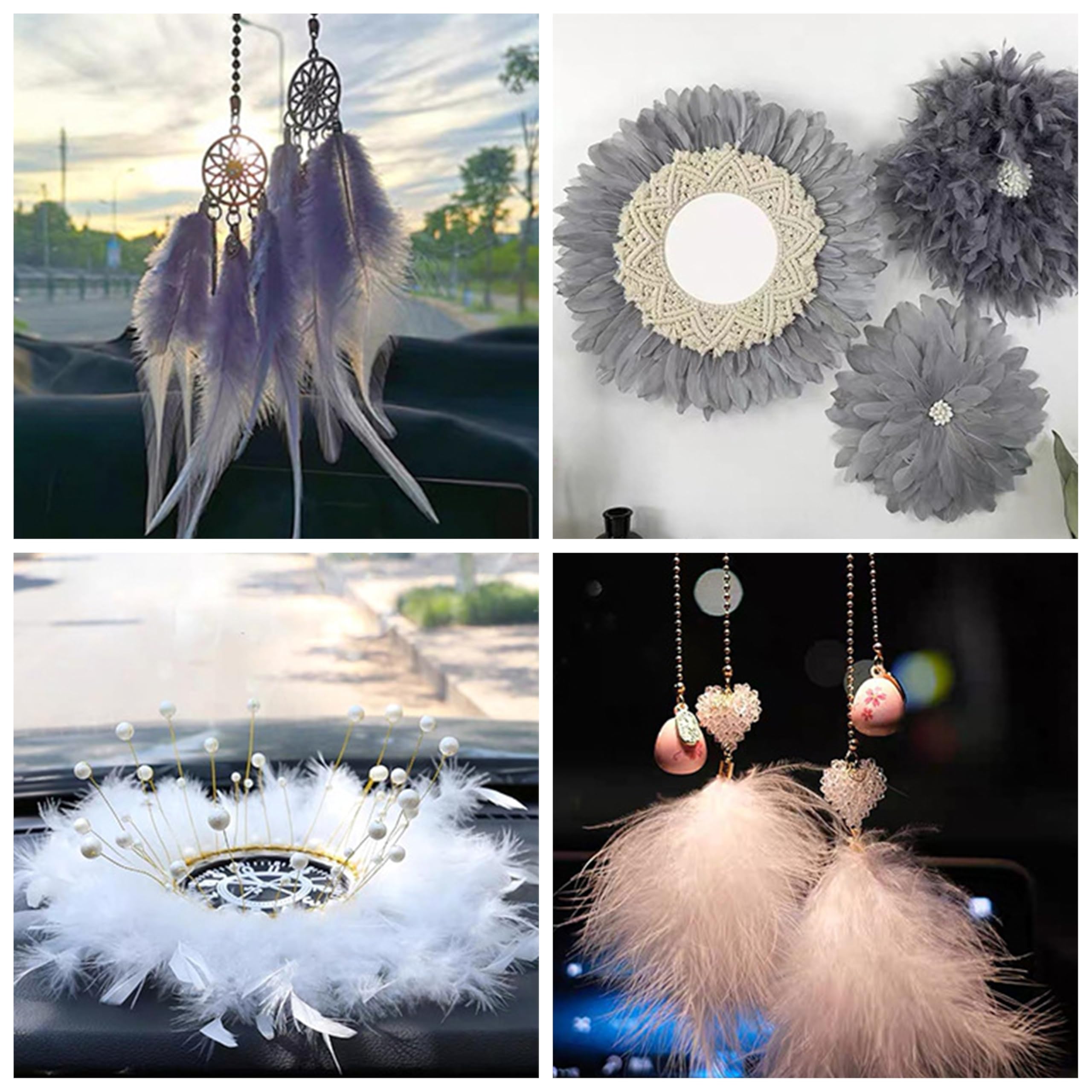 Bordures à Franges Pour Couture Ruban De Plumes De Dinde Naturelles 2m - Largeur 10-15cm - Pour Couture Et Déco - Beige Garniture Costume Mariage