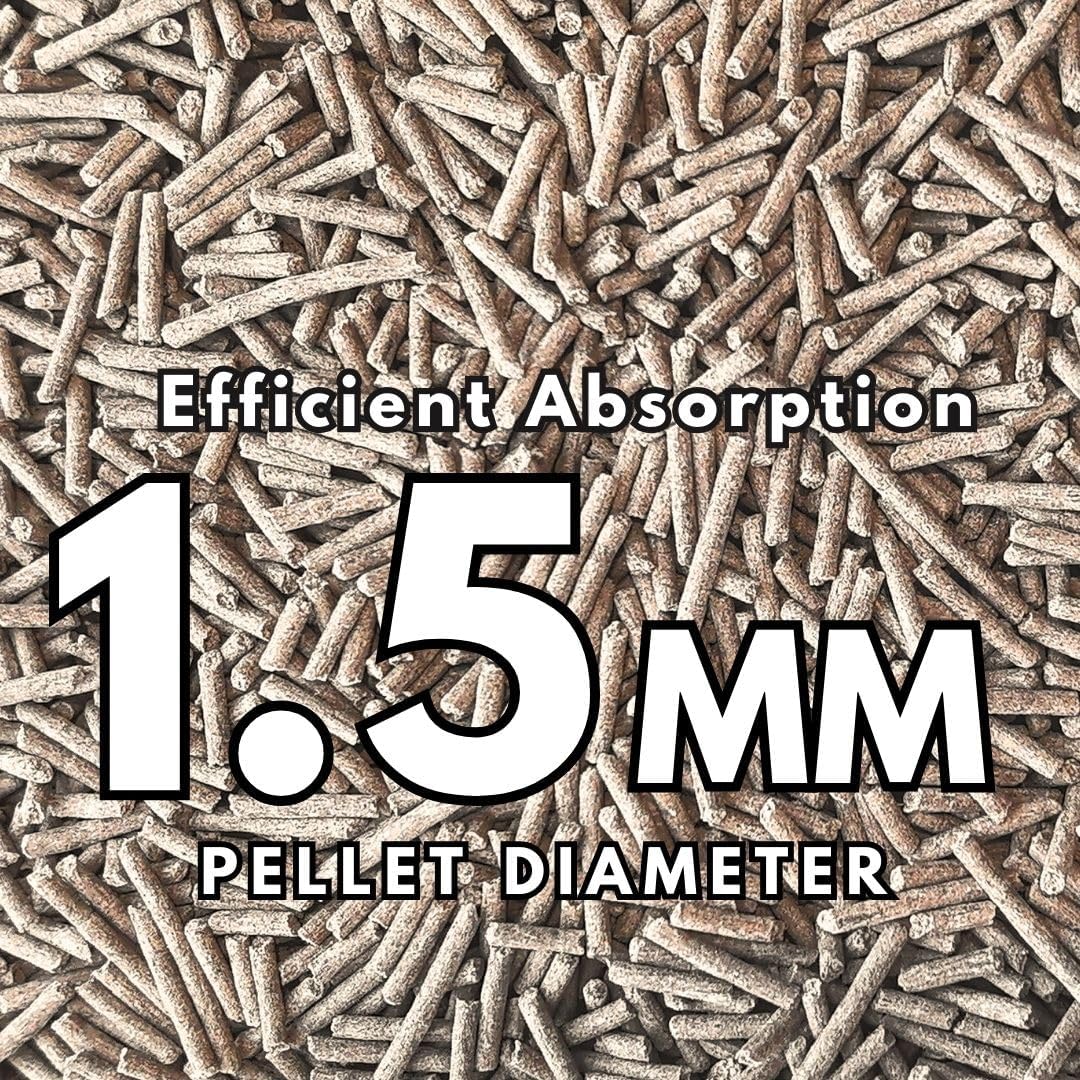 Pea Based Pea Buddy The 10% Blend Tofu Cat Litter, Dust Free, Low Tracking, and Natural Odor Control, Flushable, Natural Ingredients (2 Bags, Coffee Grounds)