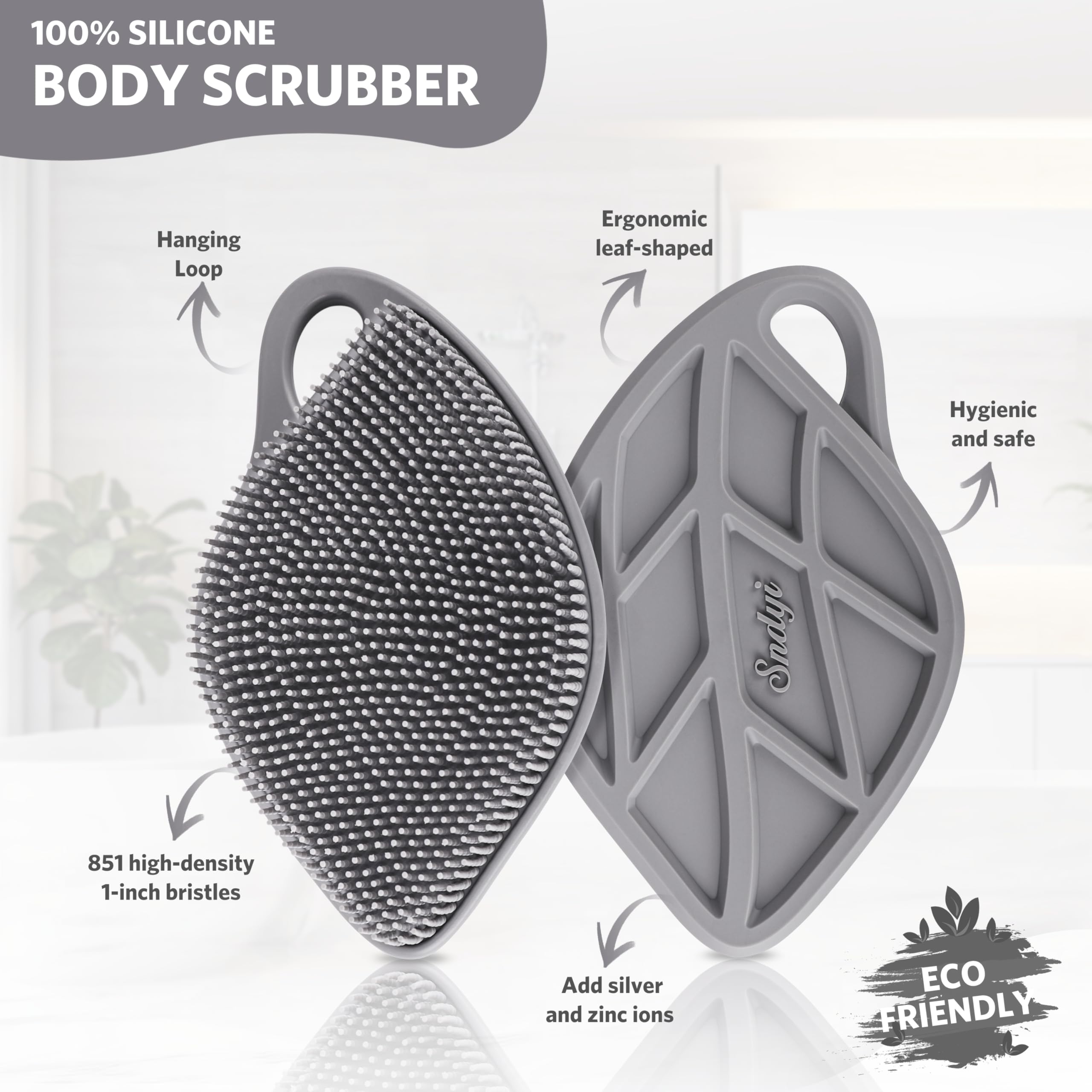 Sndyi Silicone Body Scrubber - Image 2