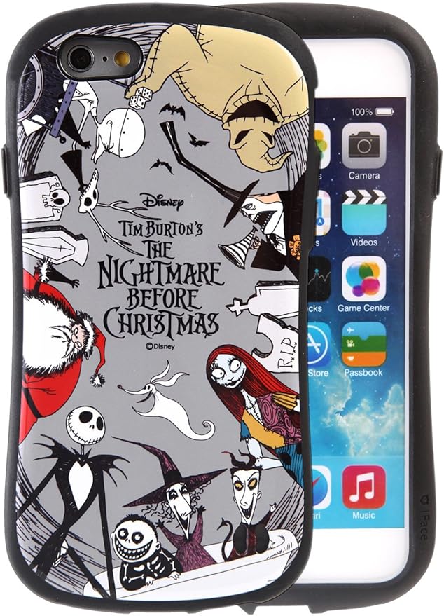 Amazon Co Jp Iface First Class ディズニー Iphone6s 6 ケース 耐衝撃 ナイトメアー 家電 カメラ